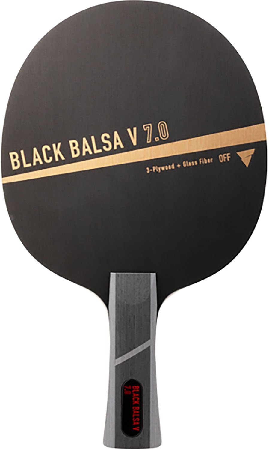 ヴィクタス Victas 卓球 ラケット 攻撃用シェークハンド ブラックバルサ V 7.0 フ 310454