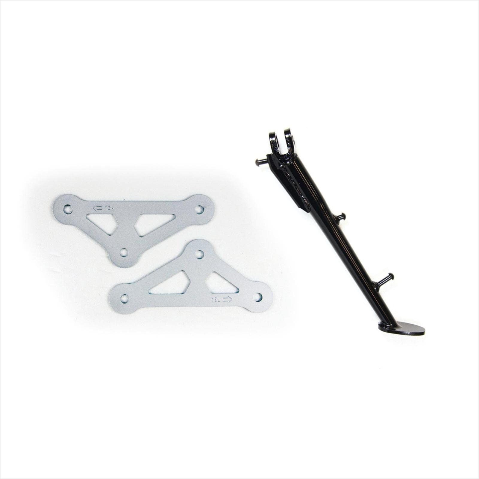 新品 エフェックス(EFFEX) 純正の乗り味を最大限活かせるローダウンキット Ninja1000(11-13)、Z1000(12-13) ニンジャ 15mmダウン 足つき性向上 ショートサイドスタンド付属 ブラック PHA739D-SET