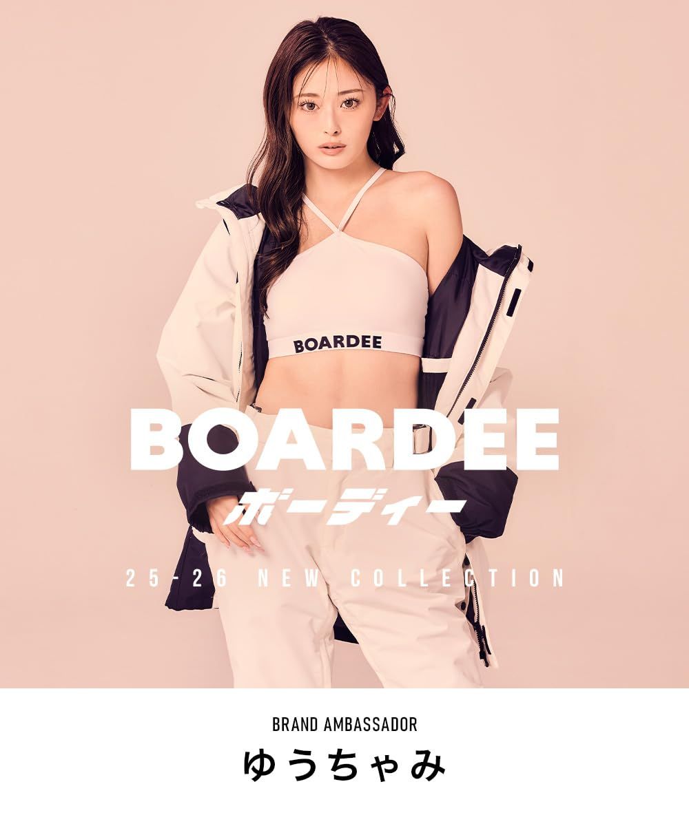 新品 [BOARDEE] ゆうちゃみ スノボウェア レディース パンツ