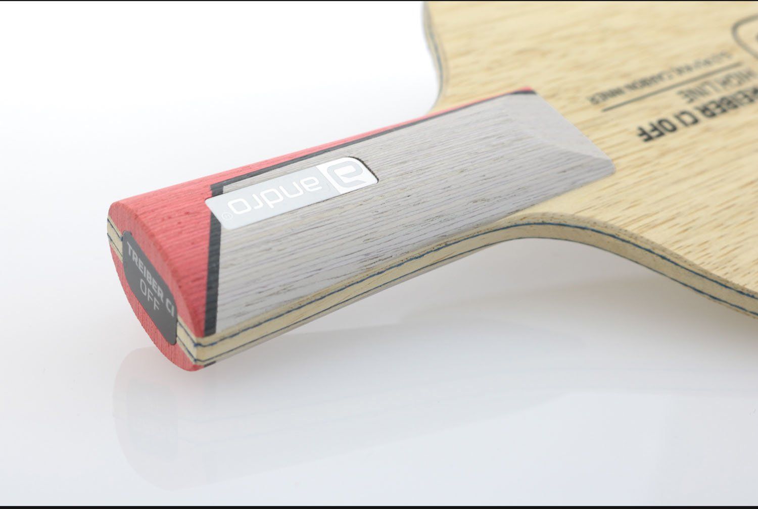  andro アンドロ 卓球 ラケット トレイバーシーアイオフ TREIBER CI OFF 10241304 中国式 カーボンラケット ラケット 卓球