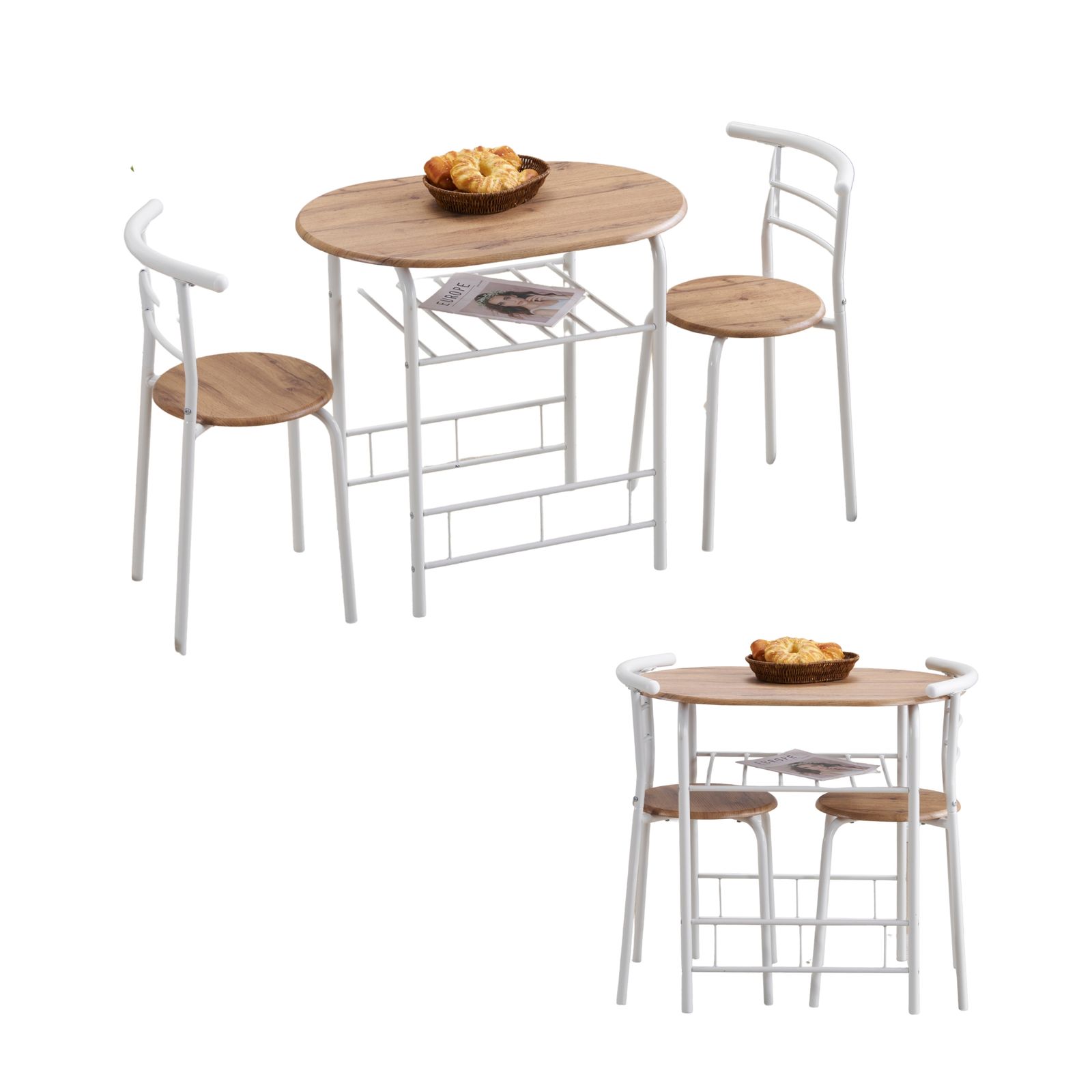 チェア2脚 コンパクトサイズ