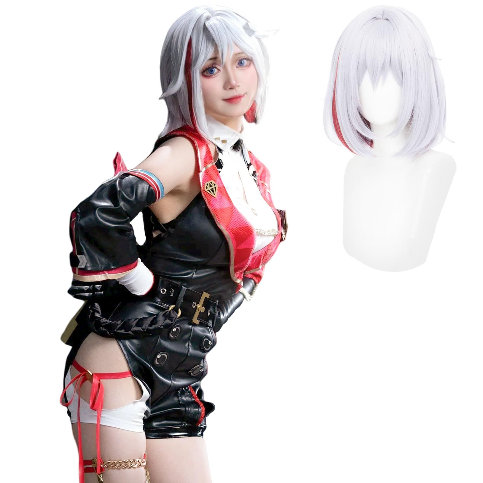 NOKIJP 崩壊スターレイル トパーズ＆カブ コスプレ トパーズ コスプレ衣装 ベロブルグ コスプレ ほうかいスターレイル スターレイル コスプレ とぱーず＆かぶ コスプレ トパーズ＆カブ 付き XL