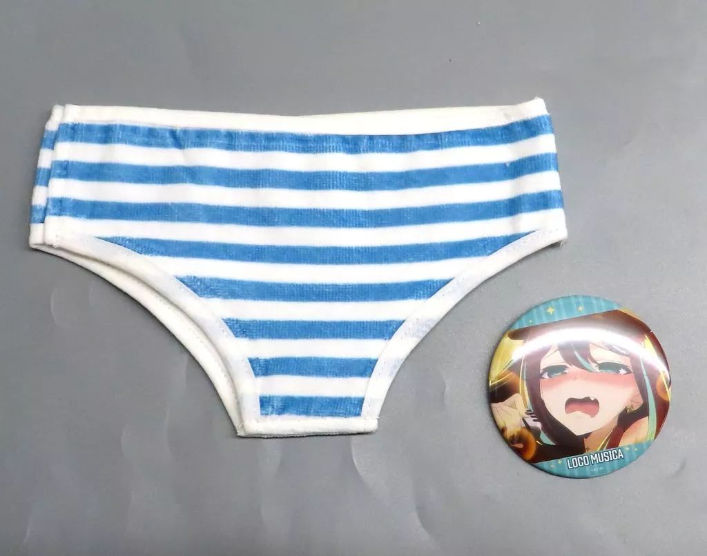 中古】グッズセット ロコムジカのパンツ型タオルセット 「魔法少女に