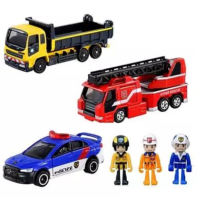 中古】トミカ Xランナー 3チーム出動セット 「トミカ ハイパーシリーズ