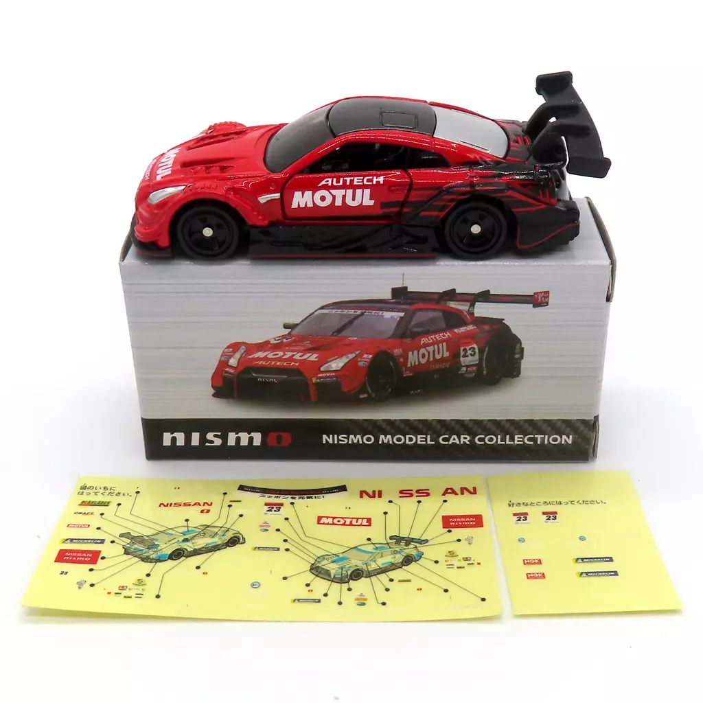 トミカ nismo MOTUL AUTECH GT-R 2012&2019 特注トミカ MOTUL AUTECH GT-R(#1 SUPER GT500 2016 COLOR) NISMO BOX