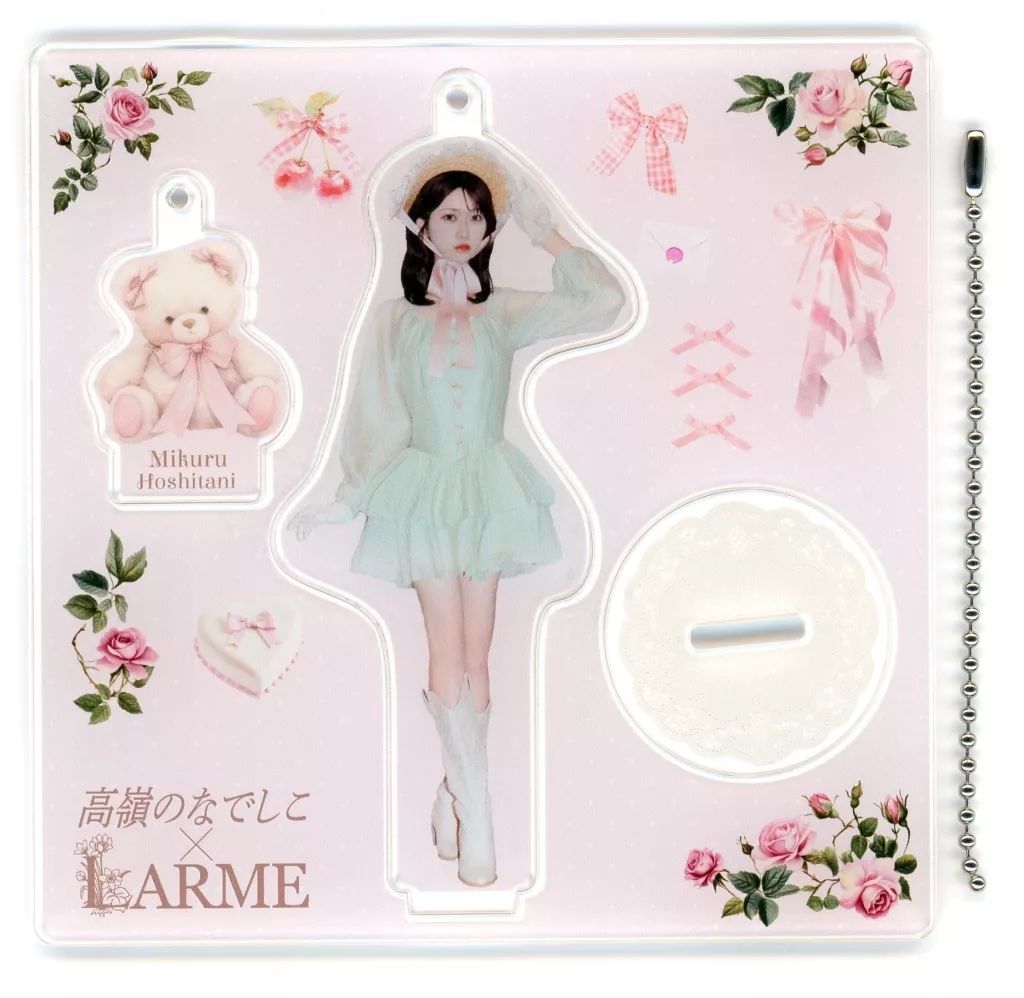 高嶺のなでしこ　LARME　アクリルスタンド　両面印刷 高嶺のなでしこ LARME - アクスタ 両面印刷 アクリル 高嶺のなでしこ