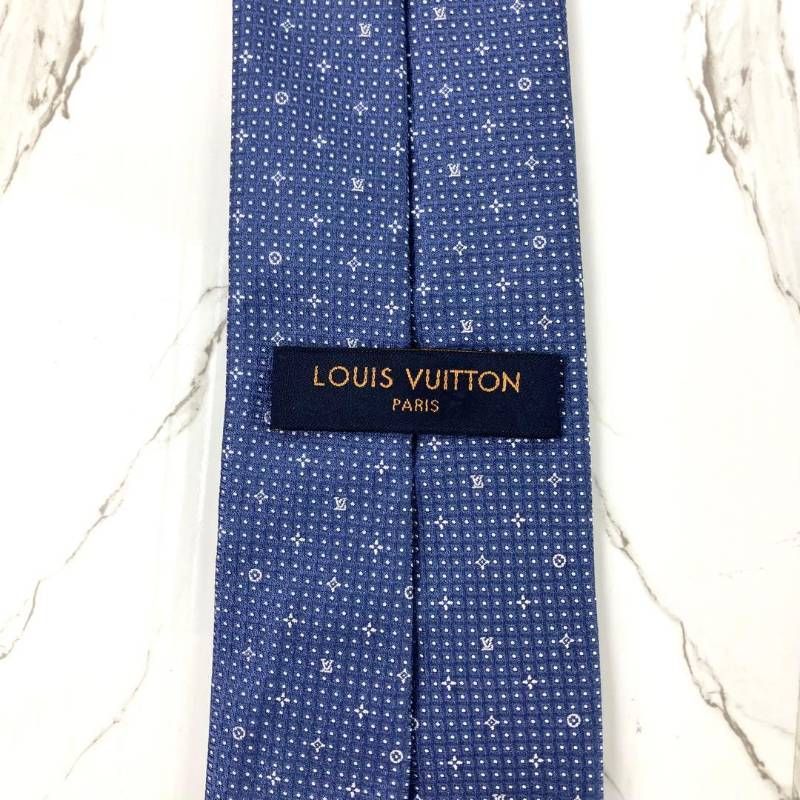 未使用に近い 現行モデル LOUIS VUITTON ルイヴィトン ネクタイ