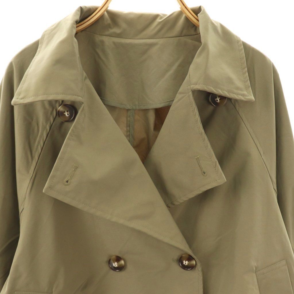 プラスオトハ PLUS OTOHA ショートトレンチコート M カーキ /HK □OS