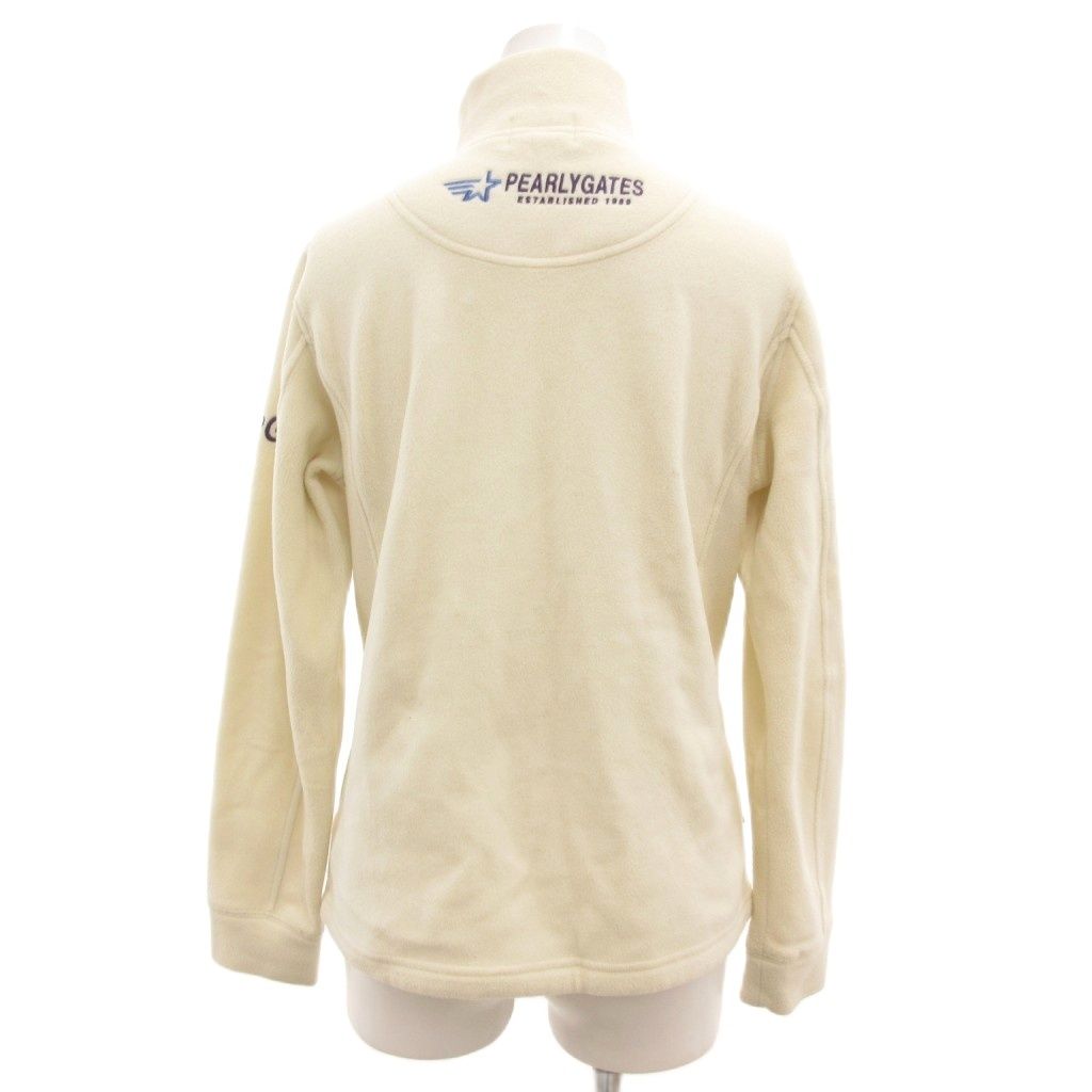 パーリーゲイツ PEARLY GATES フリースジャケット ブルゾン ジップ