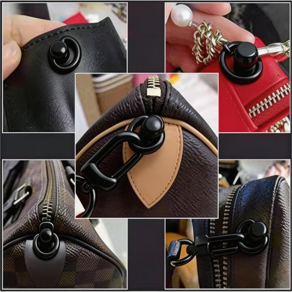 ネジ式 ドロップハンドル 360度回転 留め具 トチカン アクセサリー