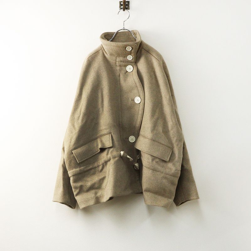 美品 定価6.9万 2022AW エンフォルド ENFOLD ウールリバースタンド