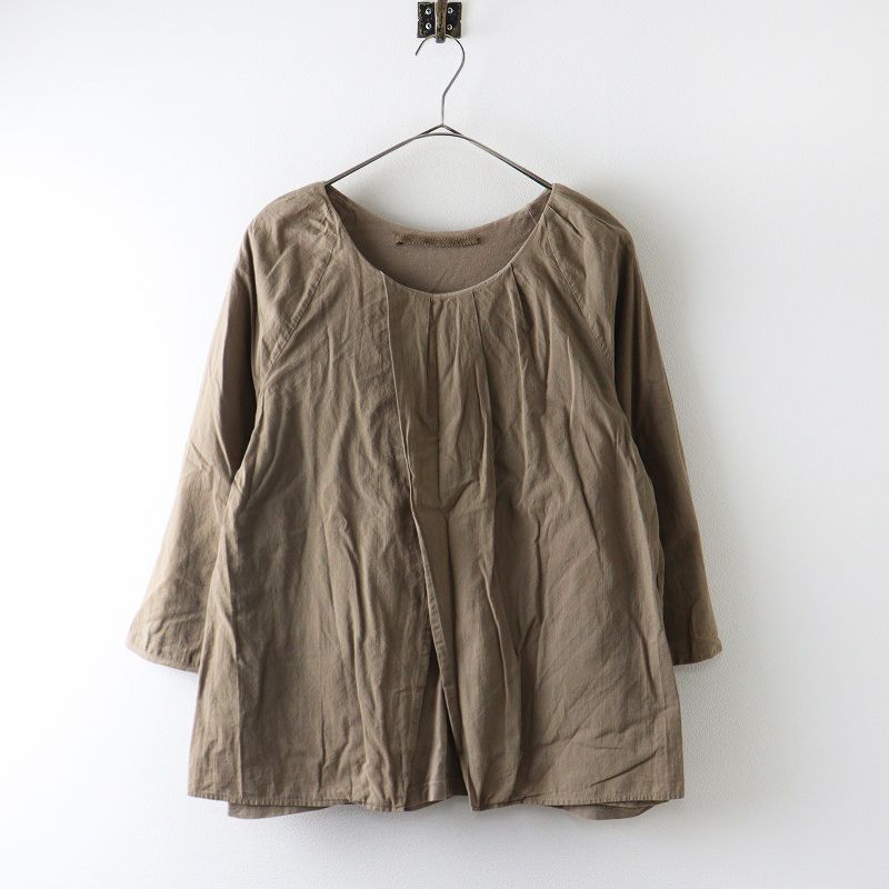 【新品タグ付き✨️】パラスパレス 十日 長袖シャツ ワンピース チュニック グレー パラスパレス トオカ Pal'las Palace 十日 レイヤードプルオーバー