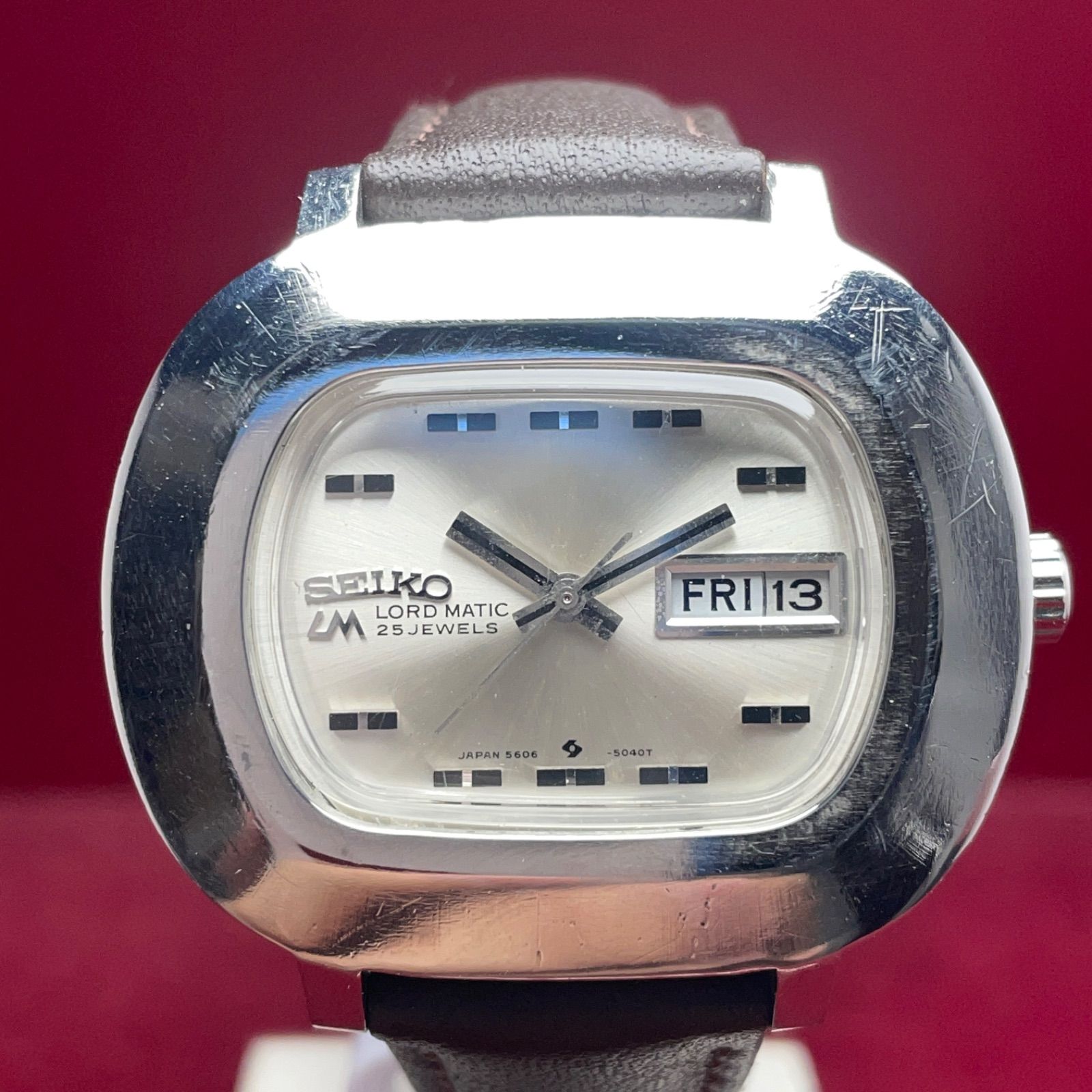 1972年製 革ベルトBAMBI製