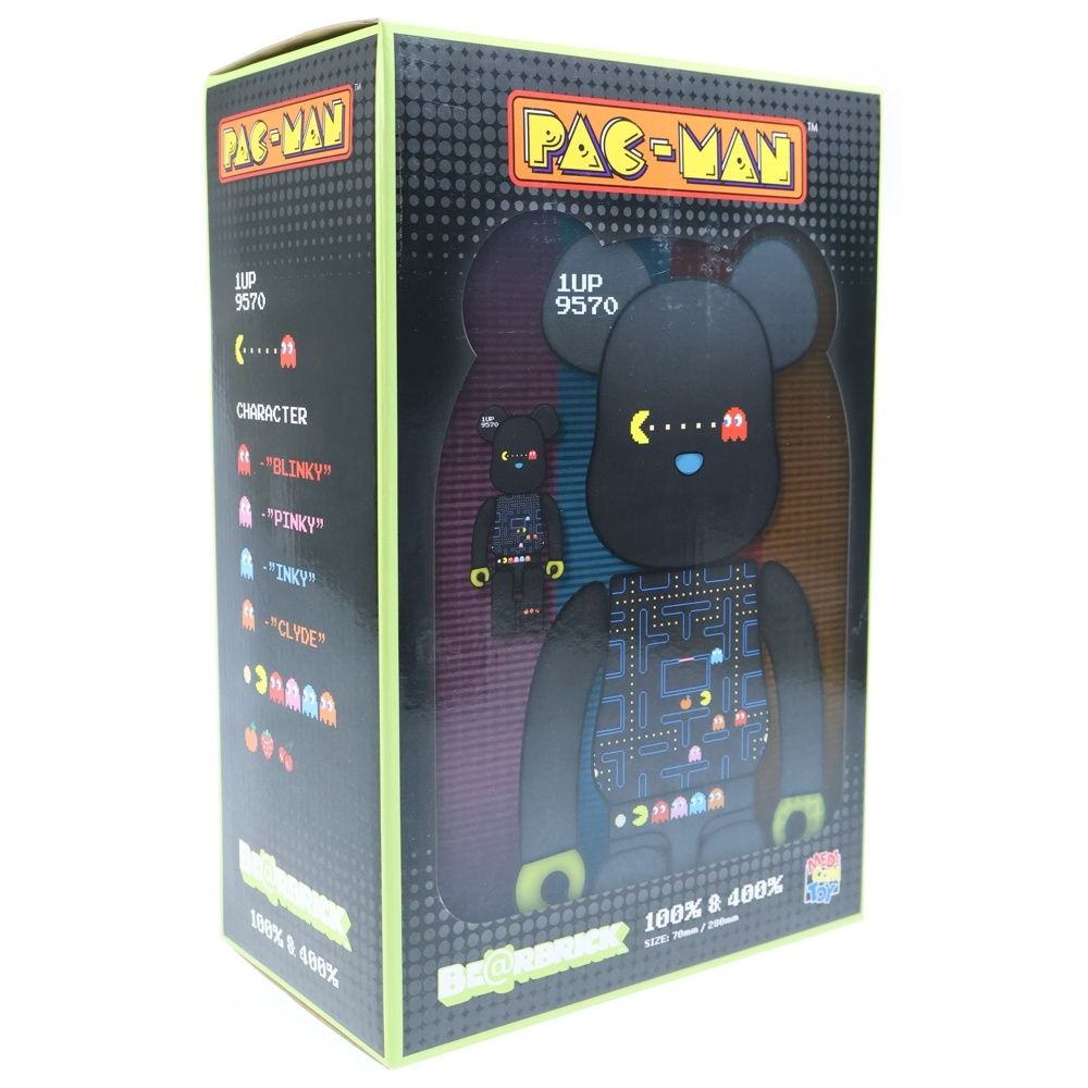 MEDICOM TOY (メディコムトイ) BE@RBRICK PAC-MAN 100% 400% ベア