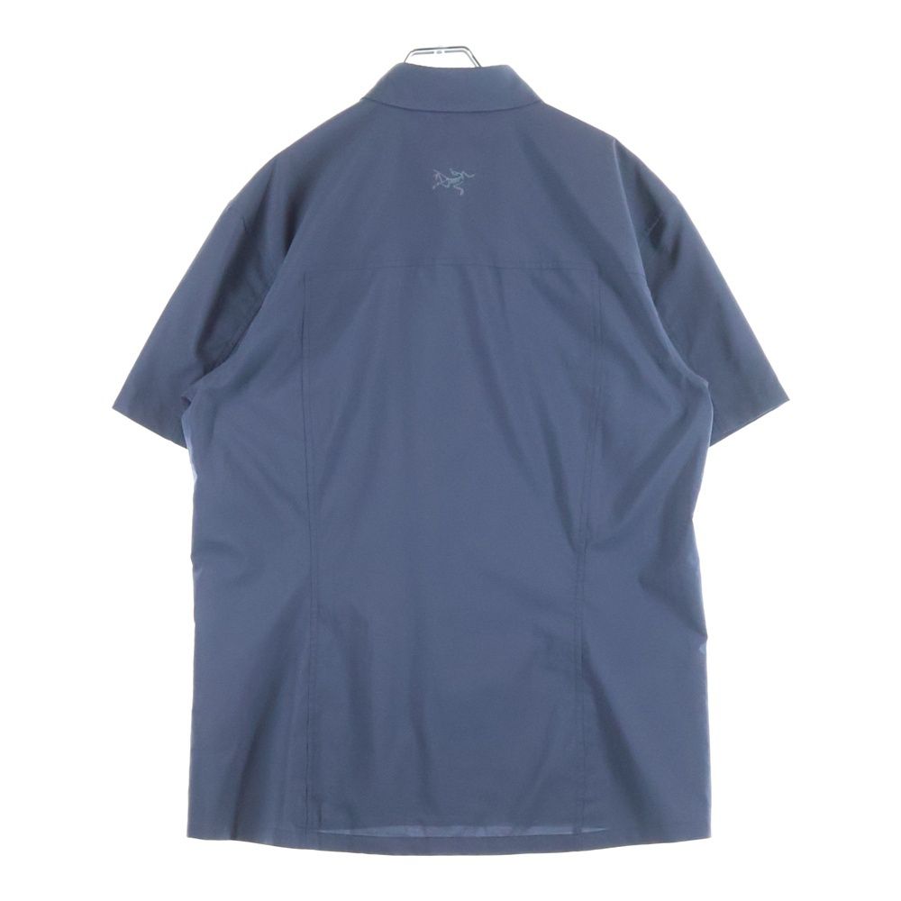 ARC´TERYX (アークテリクス) バック ロゴ プリント 半袖 シャツ ブルー 19076-105234