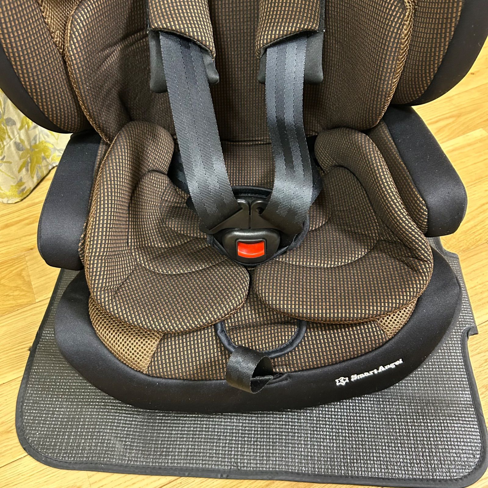スマートエンジェル ジュニアシート FIX-BR ISOFIX ブラウン 【公式通販】