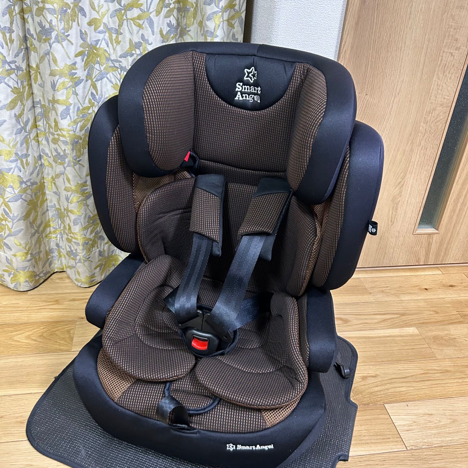 スマートエンジェル ジュニアシート FIX-BR ISOFIX ブラウン 【公式通販】