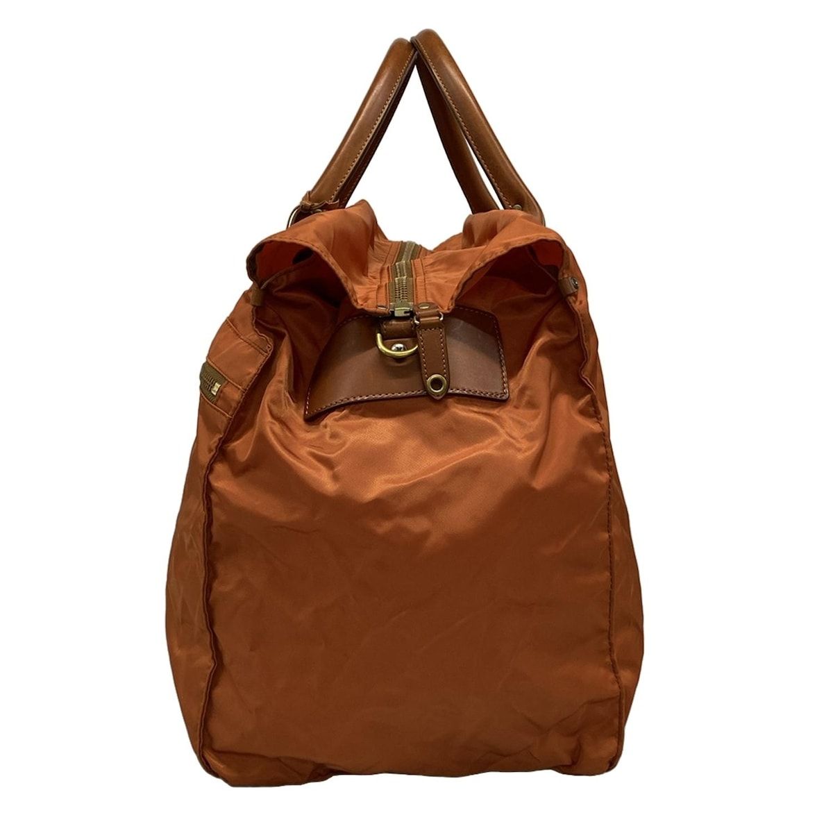 Felisi(フェリージ) ボストンバッグ - P3/6 オレンジ×ブラウン 本体