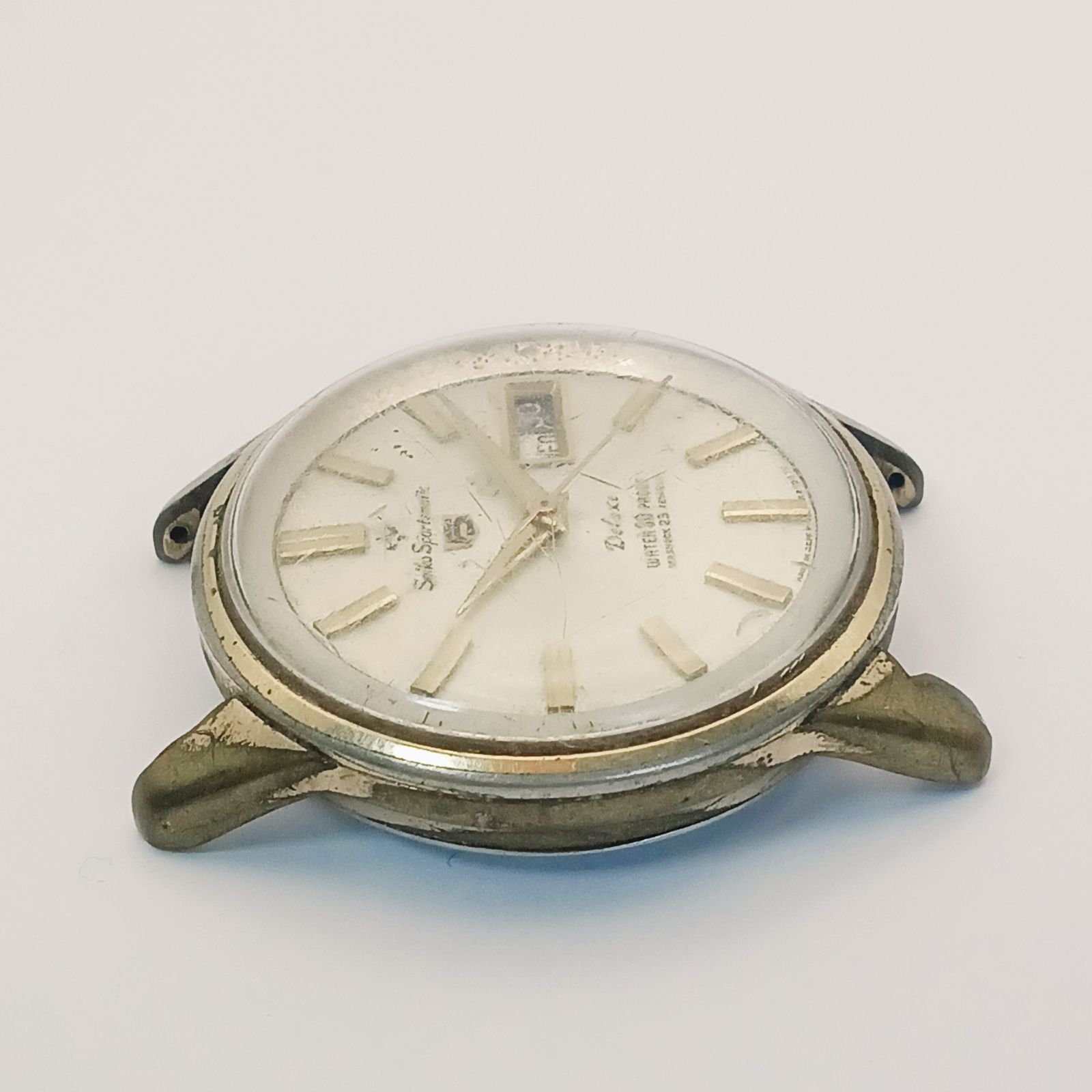 稼働 良品】0214-2 SEIKO Sportsmatic Deluxe セイコー 5 スポーツ 