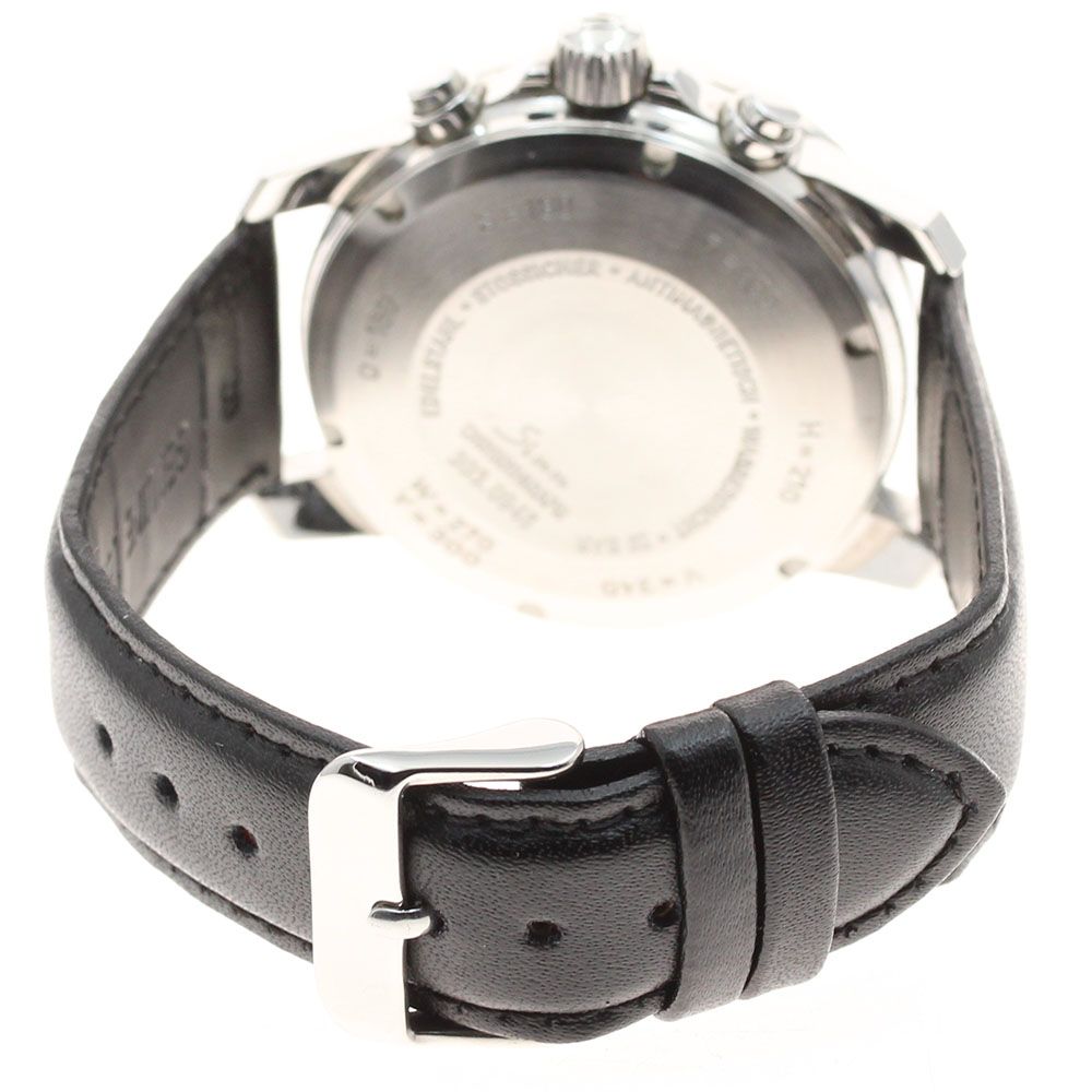  ジン Sinn 303.AUTOBAHN アウトバーン クロノグラフ デイデイト 自動巻き メンズ 箱 保証書付き_932829 シワになりにくい 自動巻き時計 腕時計(アナログ)