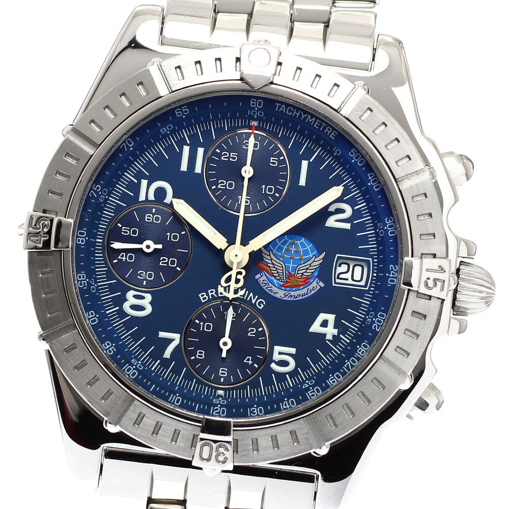ブライトリング BREITLING A13353 クロノマット ブルーインパルス 500本 自動巻き メンズ _938278