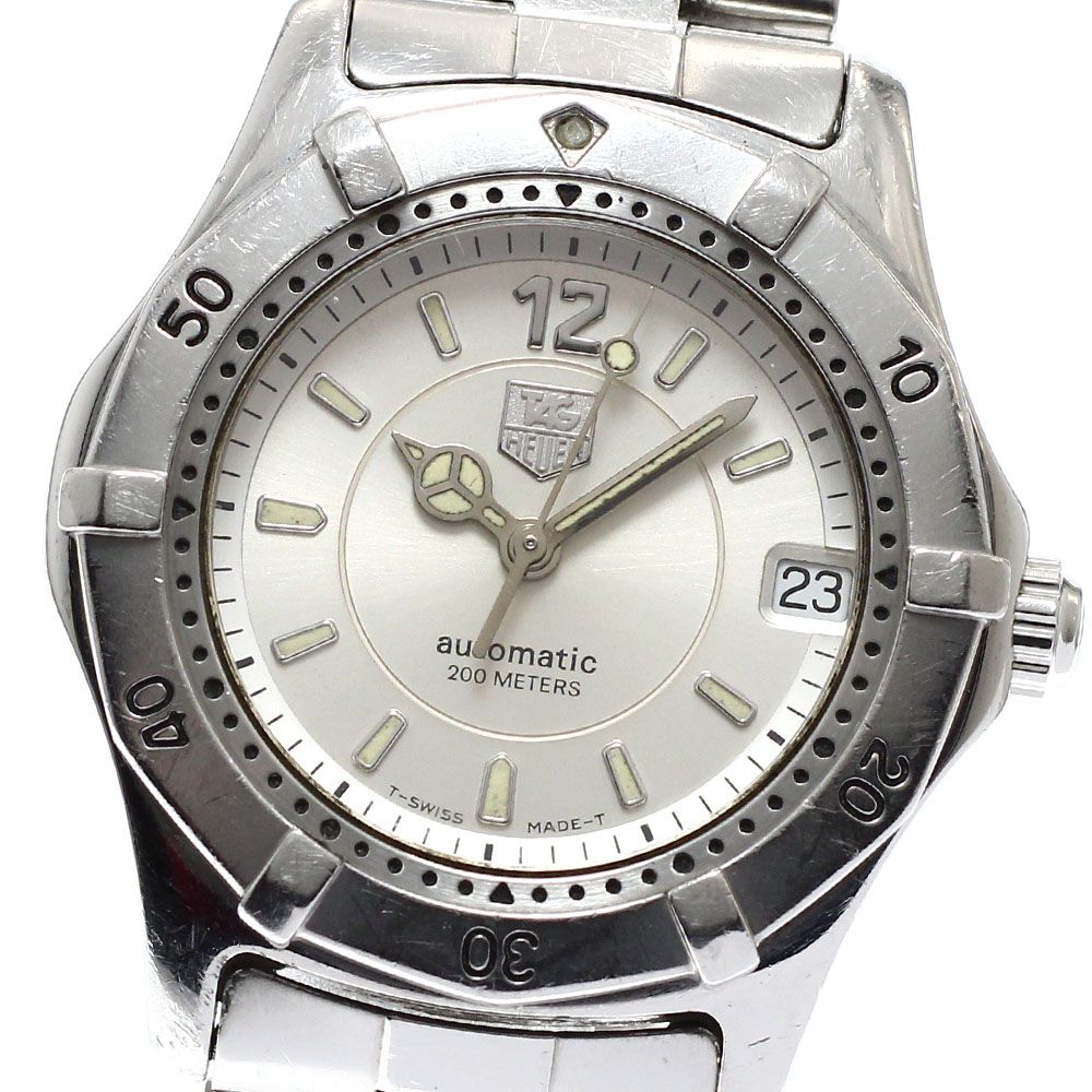 訳あり タグホイヤー TAG HEUER WK2213 2000シリーズ デイト 自動巻き ボーイズ _935174