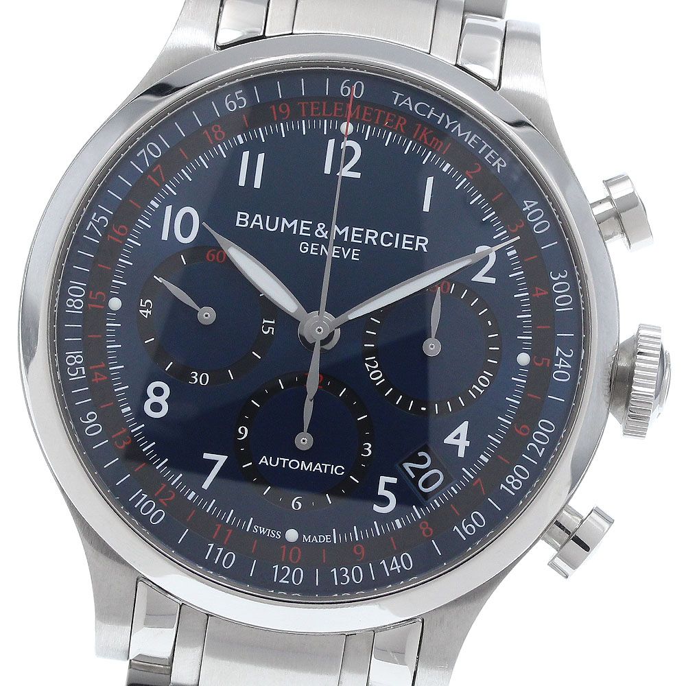 ボーム＆メルシェ Baume - Mercier M0A10066 ケープランド クロノグラフ 自動巻き メンズ 保証書付き_940193