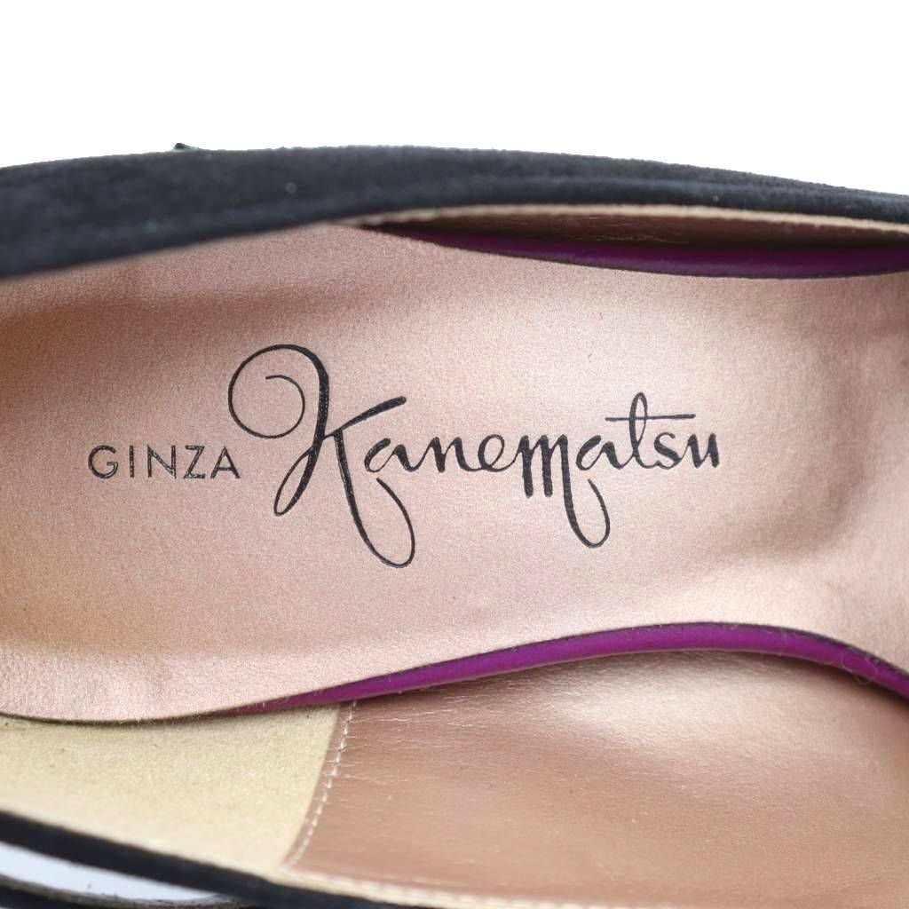 銀座かねまつ GINZA Kanematsu パンプス ラウンドトゥ ハイヒール