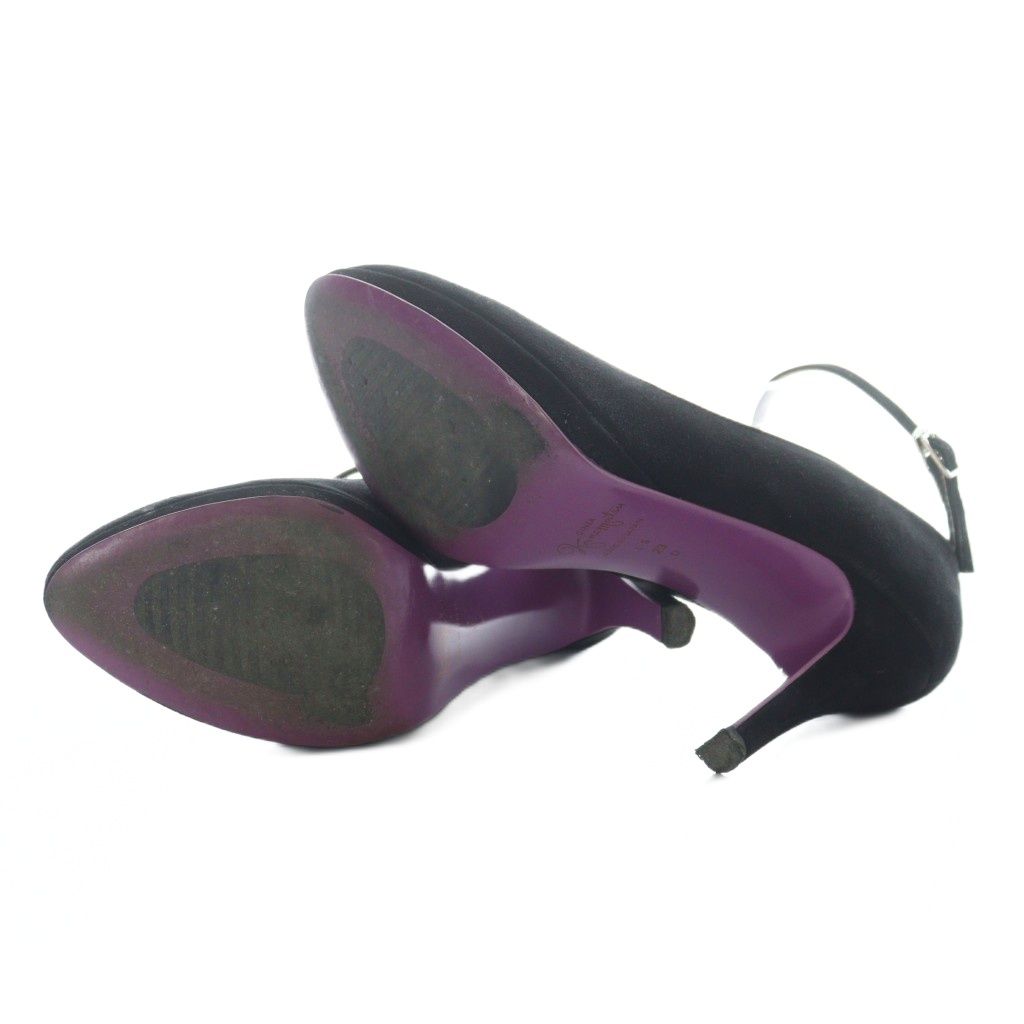 銀座かねまつ GINZA Kanematsu パンプス ラウンドトゥ ハイヒール