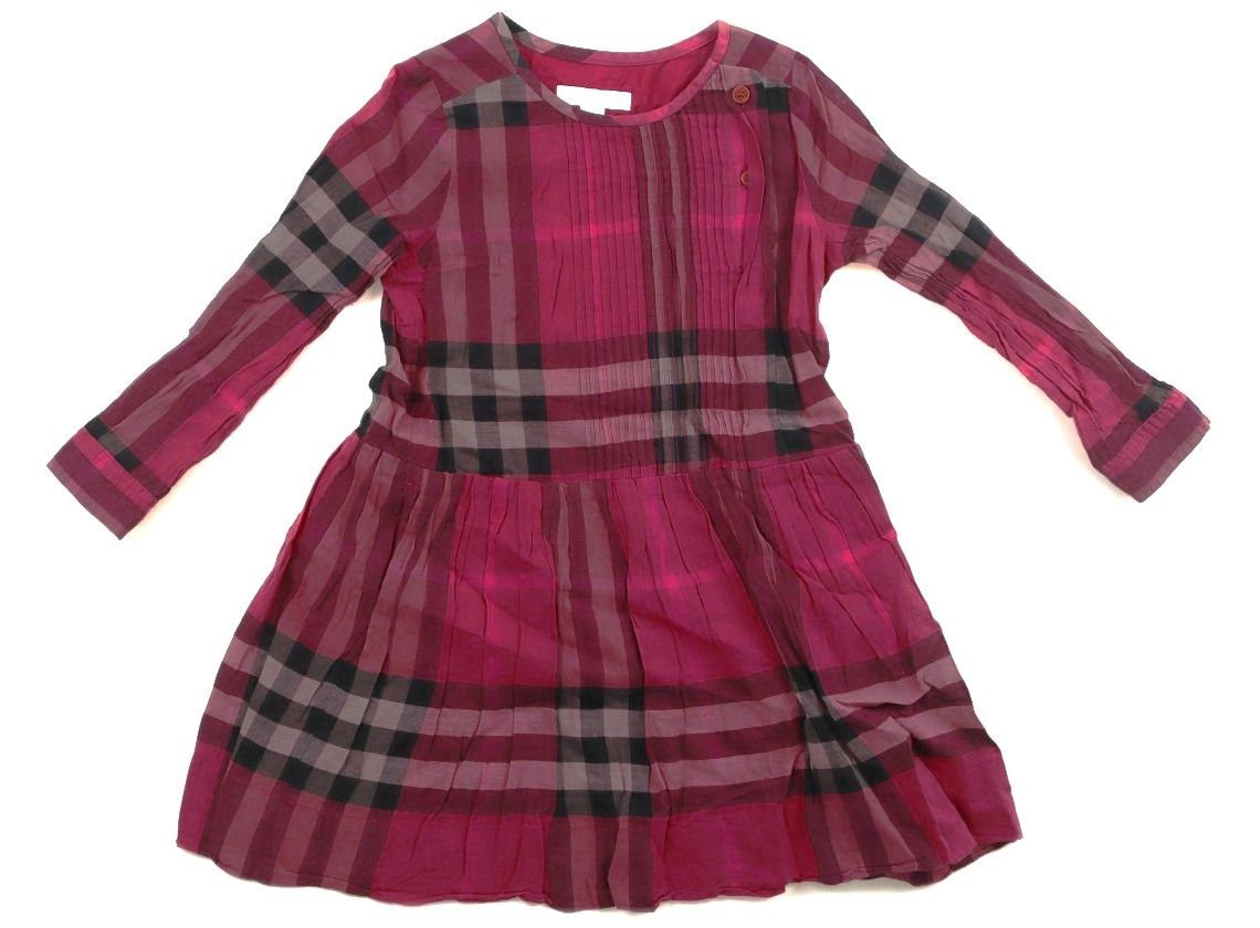 Burberry ワンピース4y=110㎝ バーバリー/BURBERRY】ワンピース 110サイズ 女の子【子供服・ベビー服