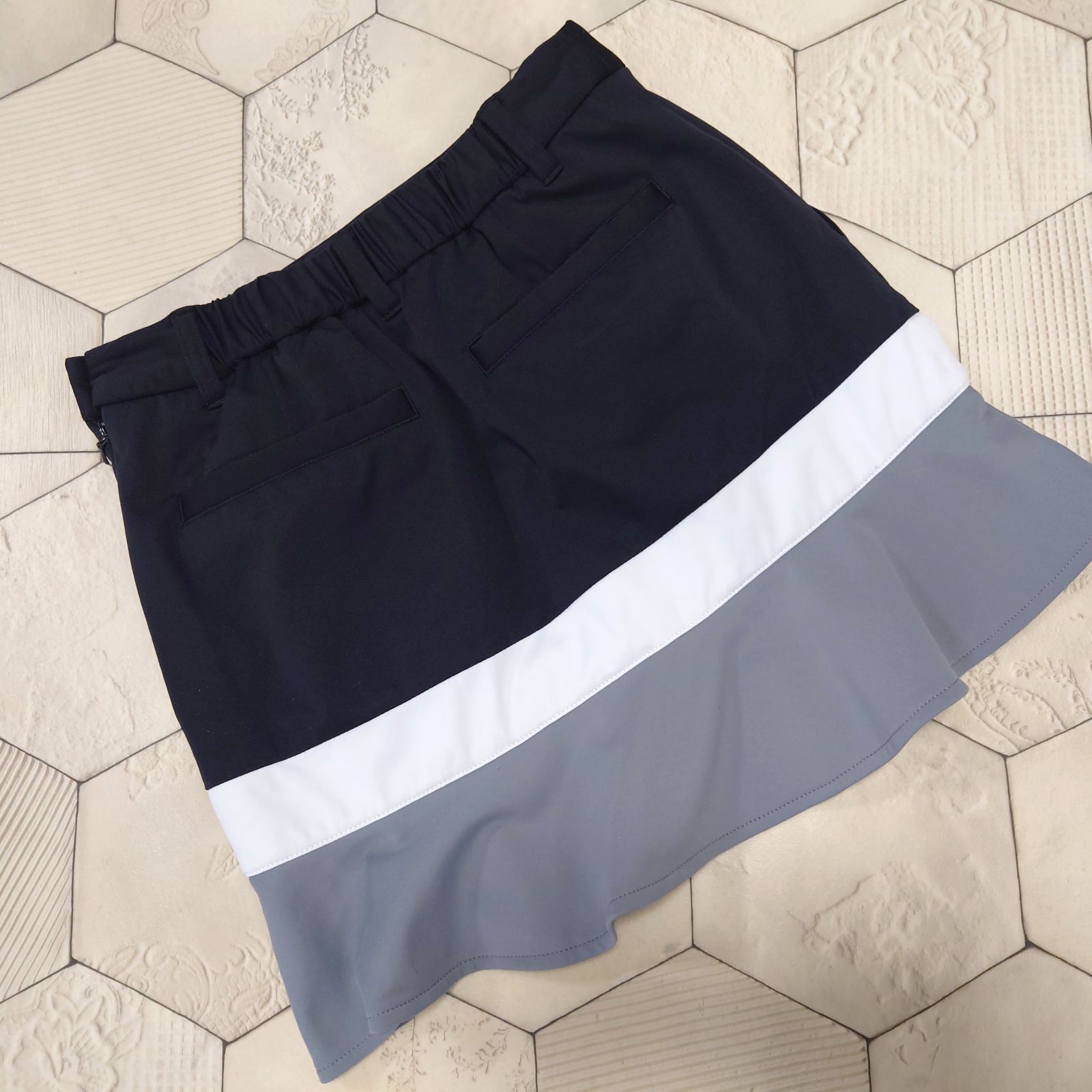 美品 上下セット new balance golf セットアップ モックネック