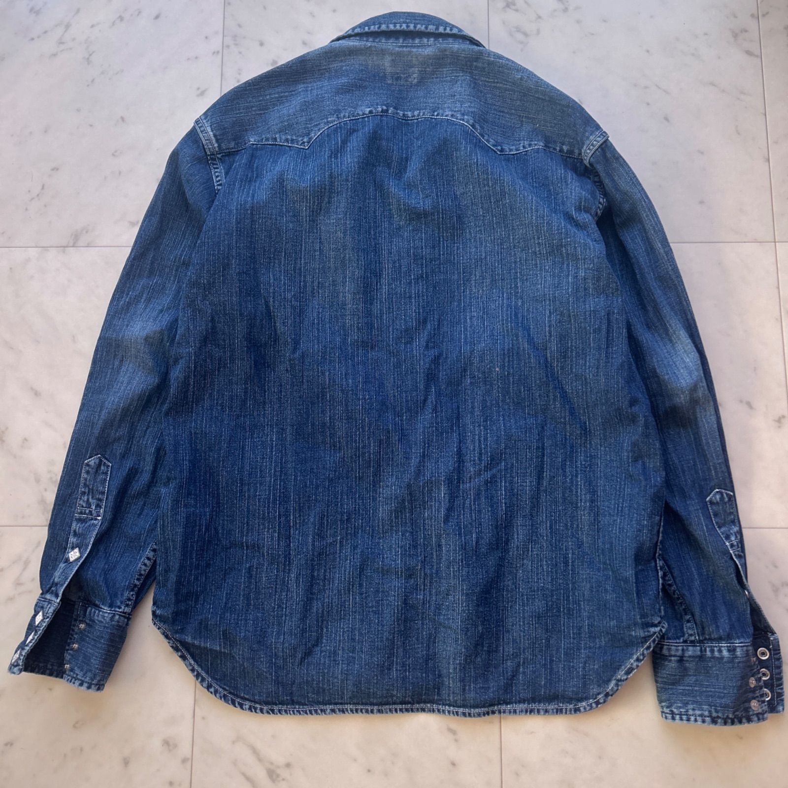 subculture デニムシャツ 2 キムタク着 サブカルチャー ウェスタン