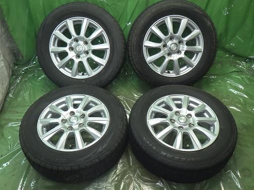 車 【】BRIDGESTONE スタッドレス weds JOKER 15インチ ブリヂストン 