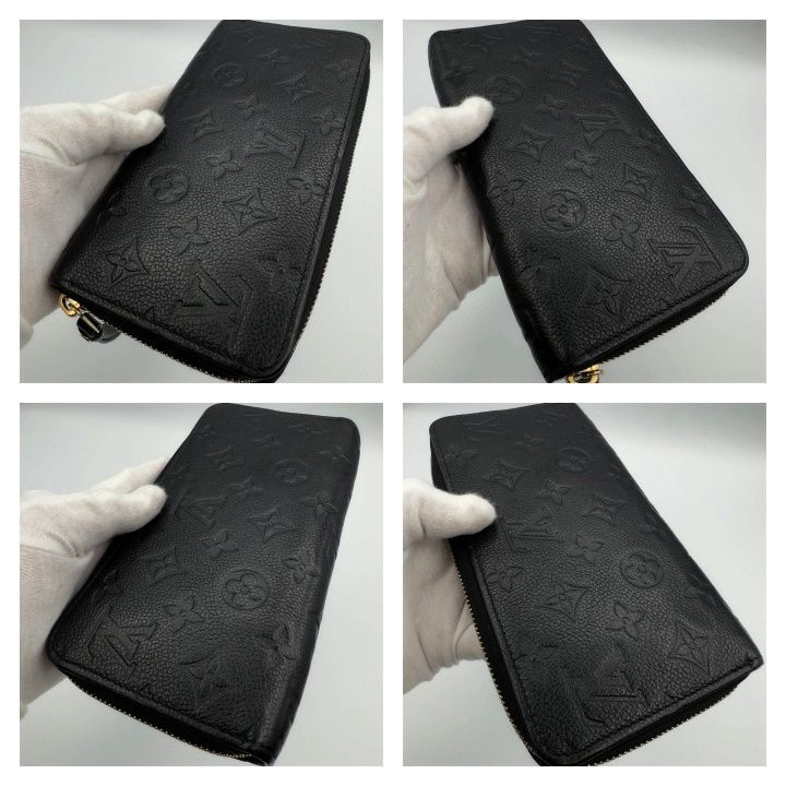 国内正規品　ICチップ　ヴィトン財布　ジッピーウォレット　モノグラムアンプラント 国内正規品 最短当日発送 最新ICチップ（RFID）内蔵 ヴィトン財布