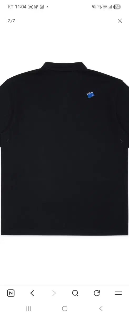 Ader T-Shirt Polo Error - ADER 01 Tag BL Black ERROR TRS