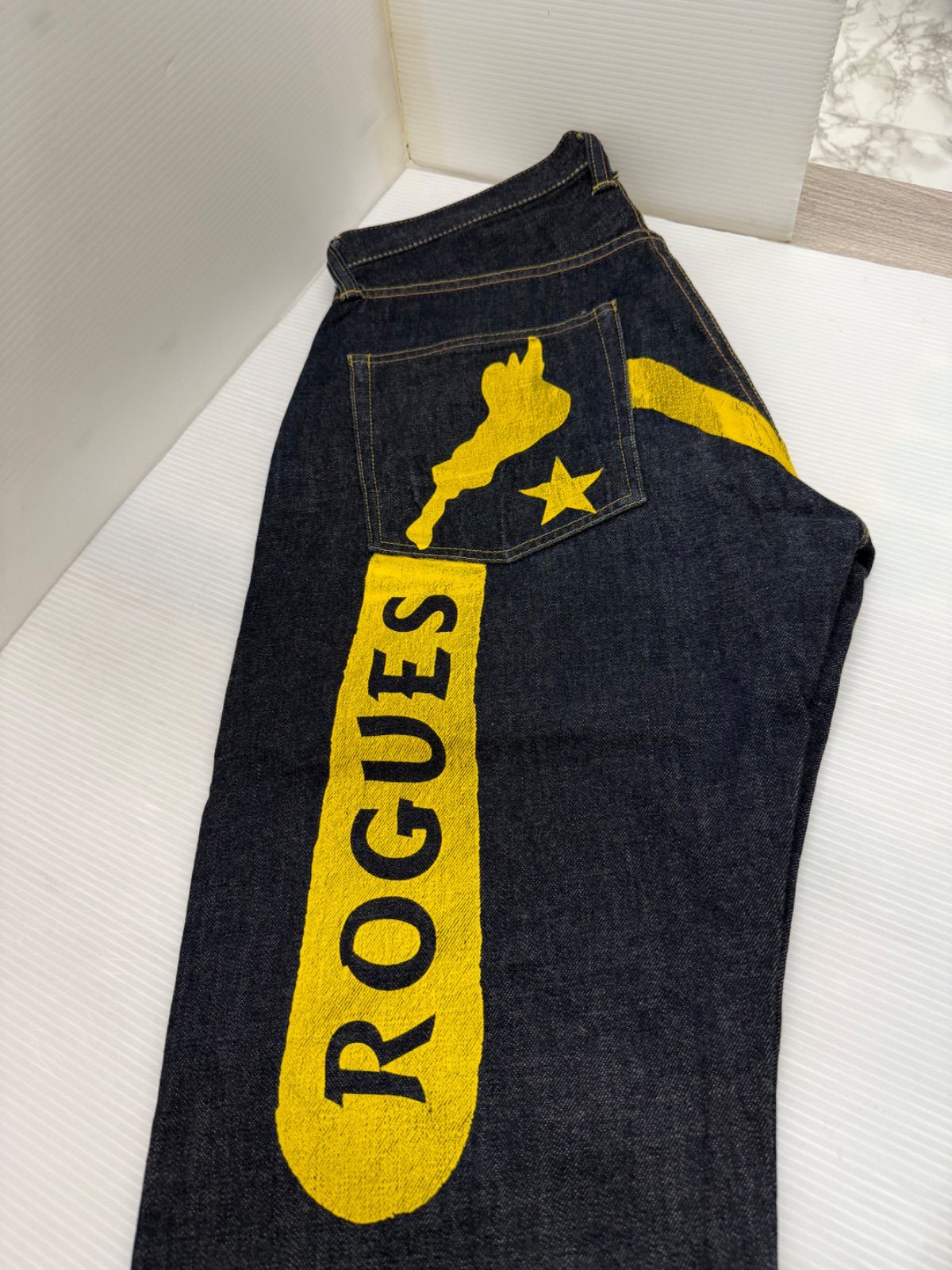 EVISU エヴィス 大黒 琵琶湖 キャッチ&リリース デニム 32×35 メンズ 