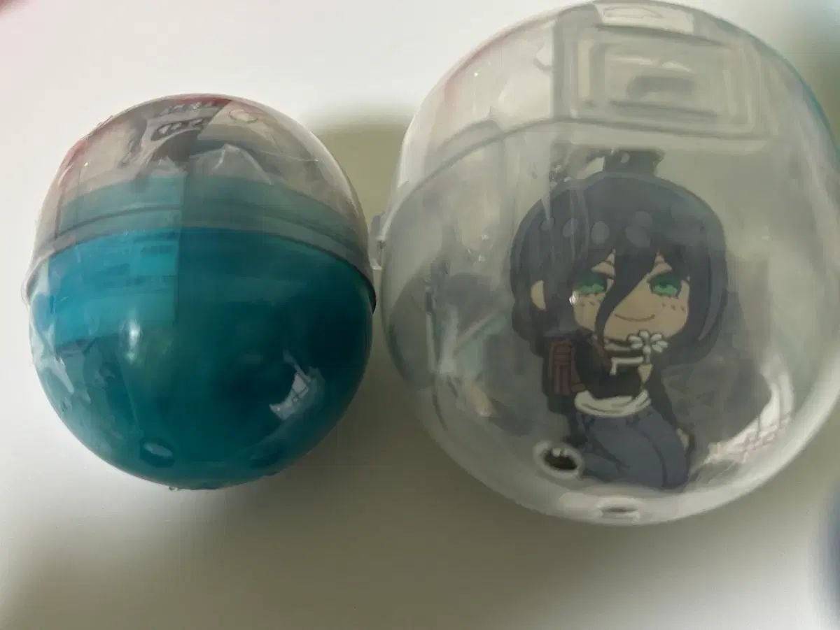 チェンソーマン キーホルダー ガチャ レゼ ＋ 鬼滅の刃 おねむたん