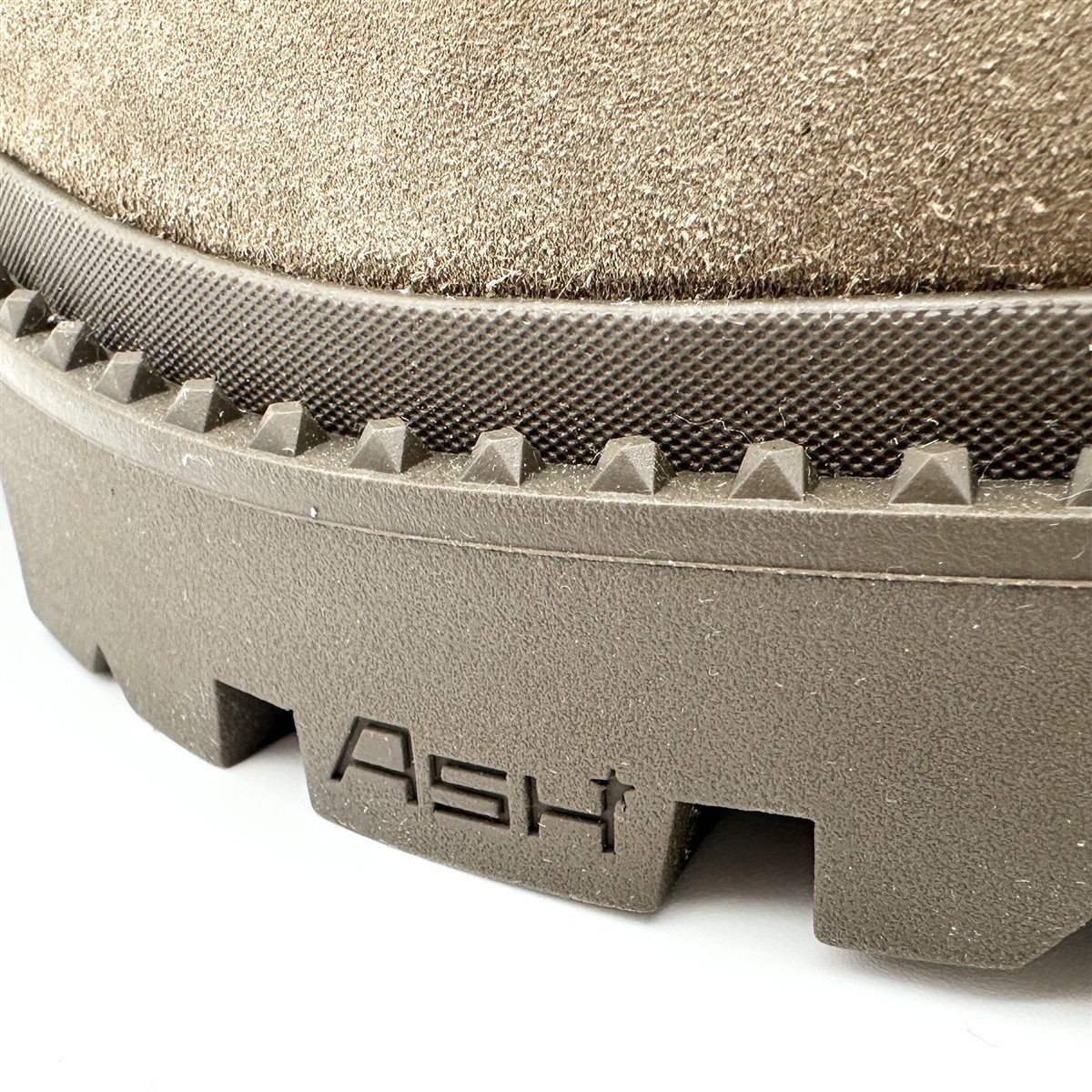 □新品未使用□ ASH 厚底ローファー スエード コインローファー 
