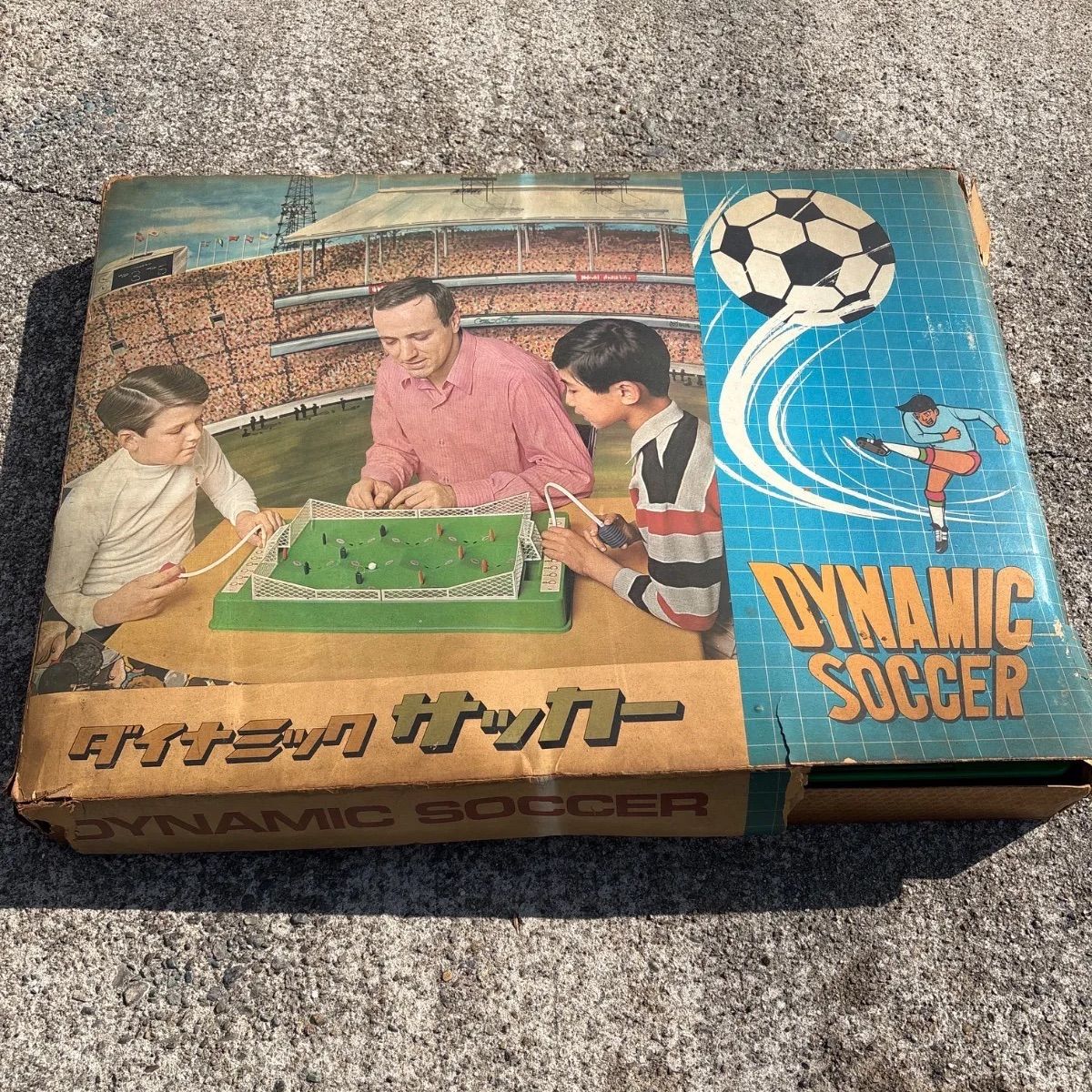 ✨レア　Nintendo ダイナミックサッカー　DYNAMIC SOCCER ニンテンドー　ボードゲーム　おもちゃ　玩具　当時物　年代物　昭和レトロ　レトロポップ　オールド　ヴィンテージ　コレクター