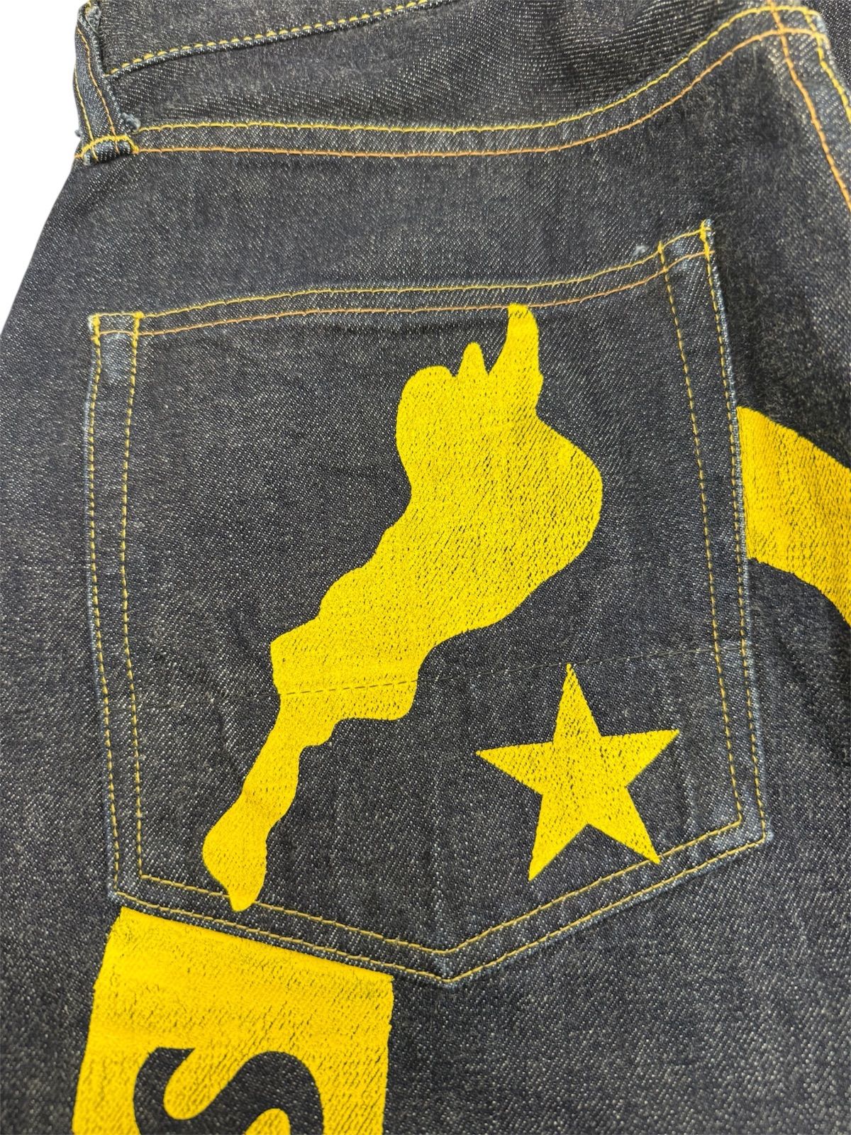 EVISU エヴィス 大黒 琵琶湖 キャッチ&リリース デニム 32×35 メンズ 