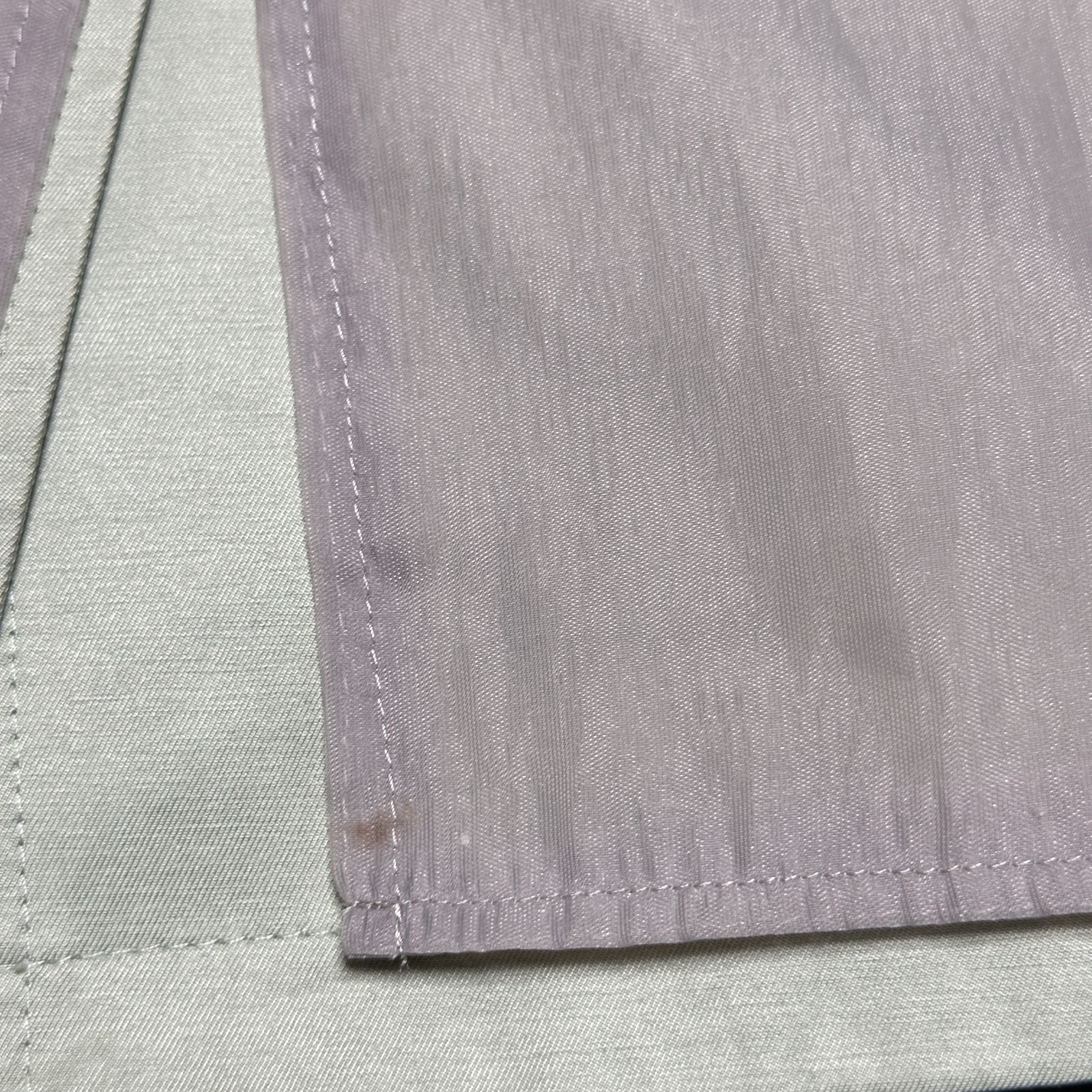 訳ありタグ付 AMERI 4WAY SHEER DOCKING TRENCH シアーコート×トレンチ