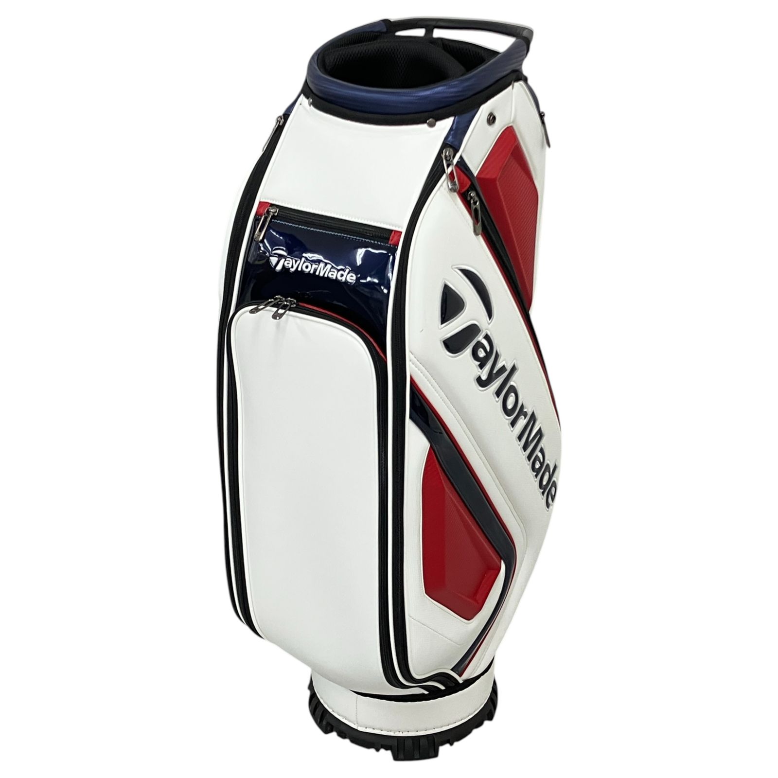 テーラーメイド キャディバッグ UN725 M13504 ホワイト|ネイビー|レッド ゴルフ用品 未使用 N10921801