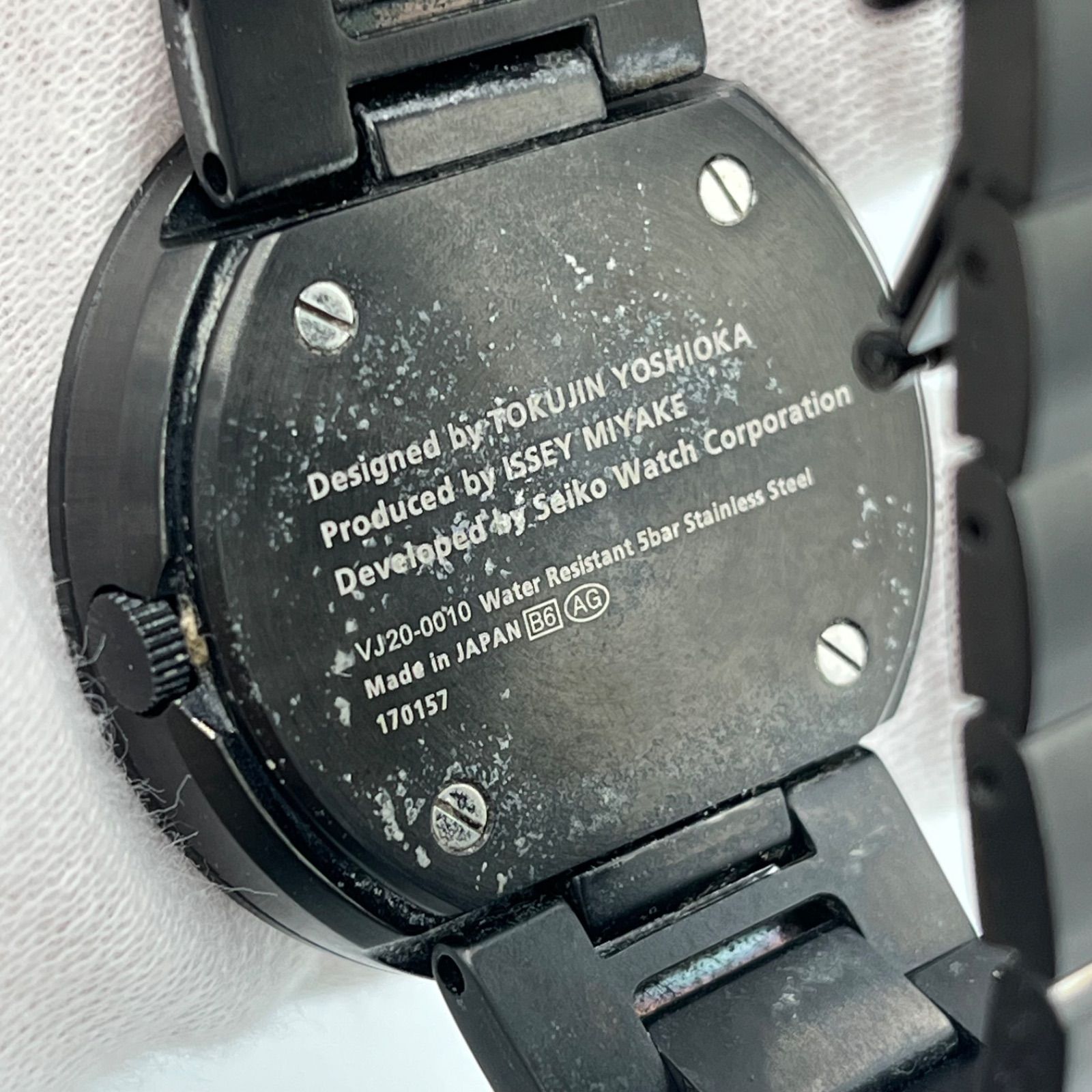 □ ISSEY MIYAKE イッセイミヤケ TO designed by 吉岡徳仁 腕時計