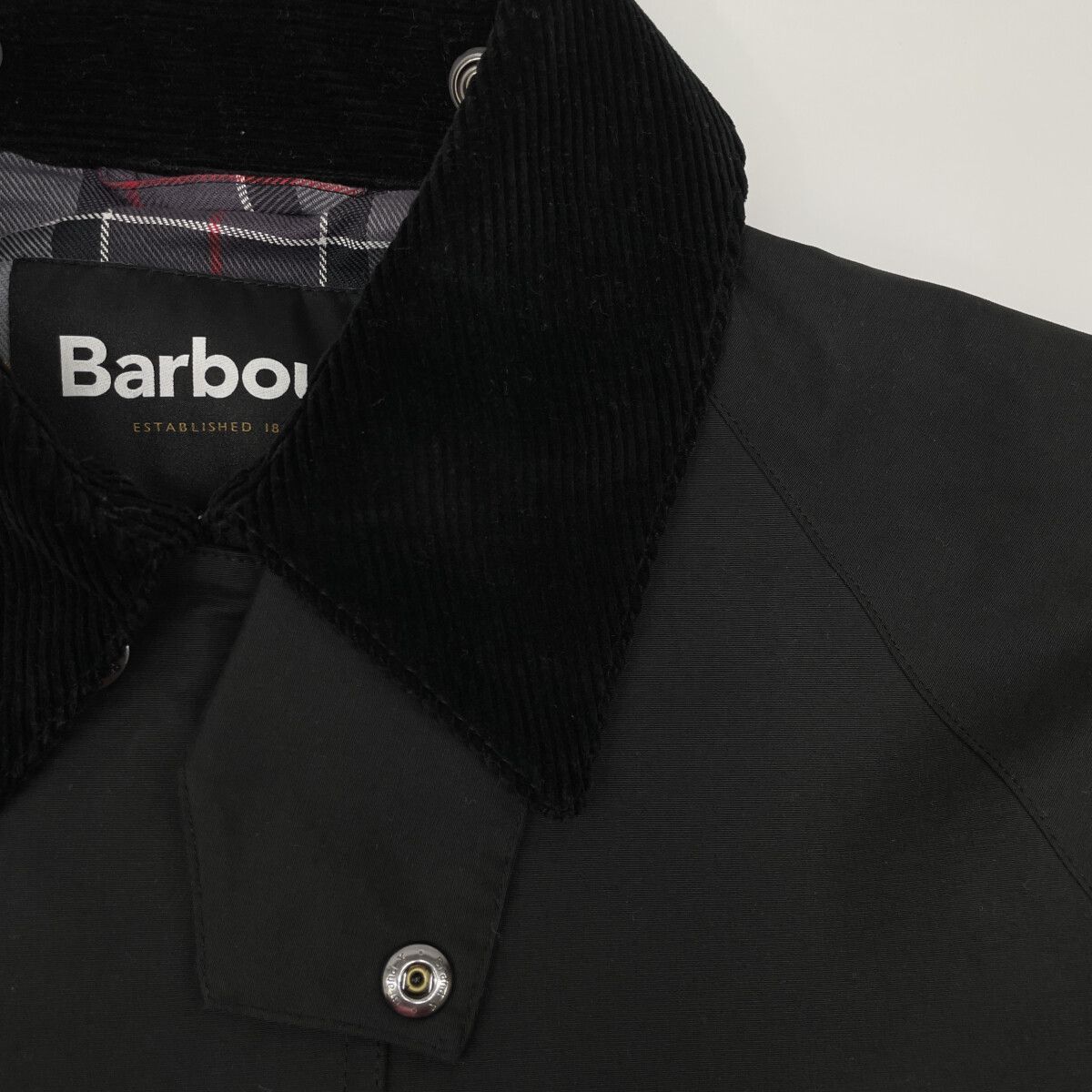 Barbour バブアー 【×FREAK'S STORE】ﾌﾞﾗｯｸ 別注 SPEY OS SLEEVE ﾉﾝｵｲﾙ