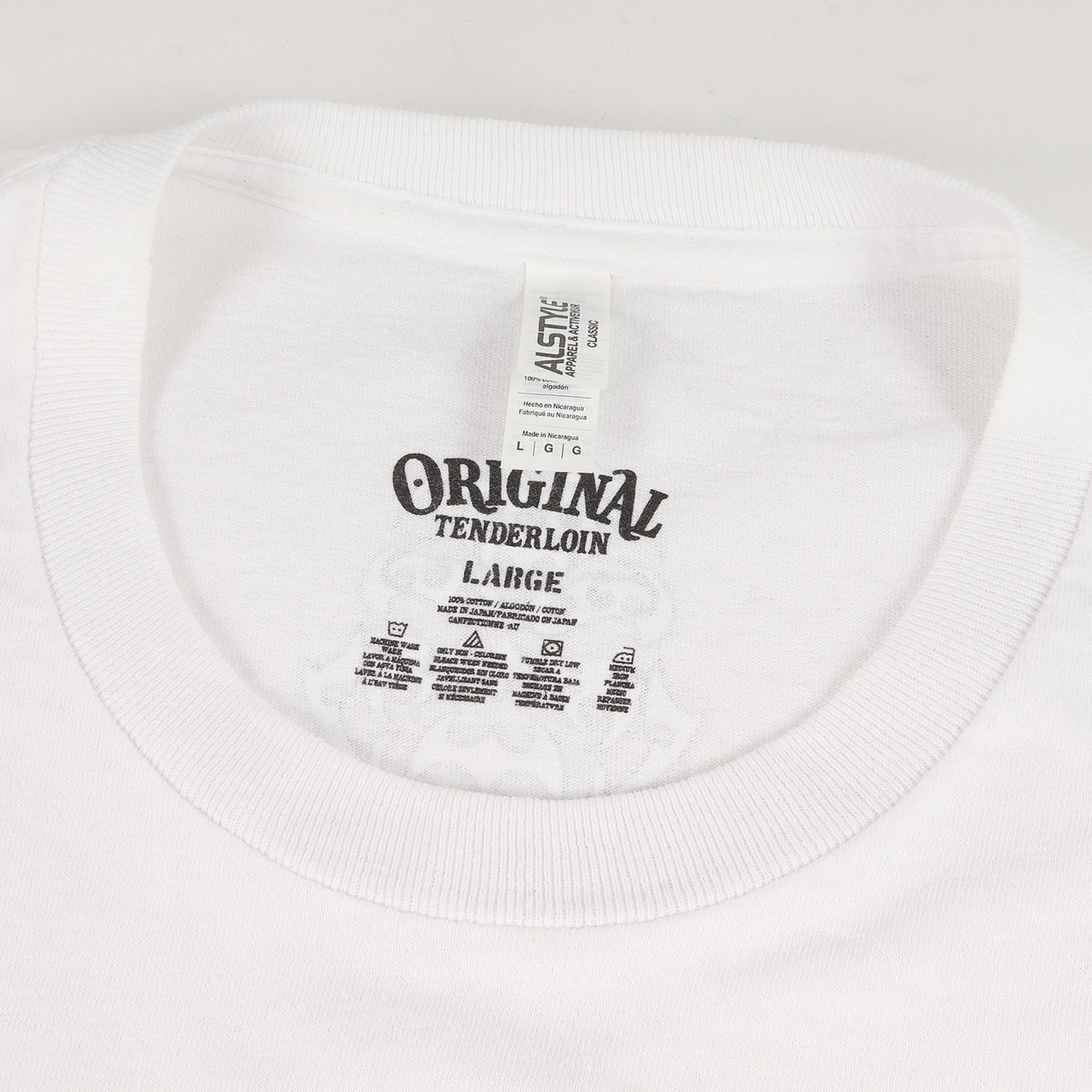 TENDERLOIN テンダーロイン Tシャツ サイズ:L 21SS ジグザグ 