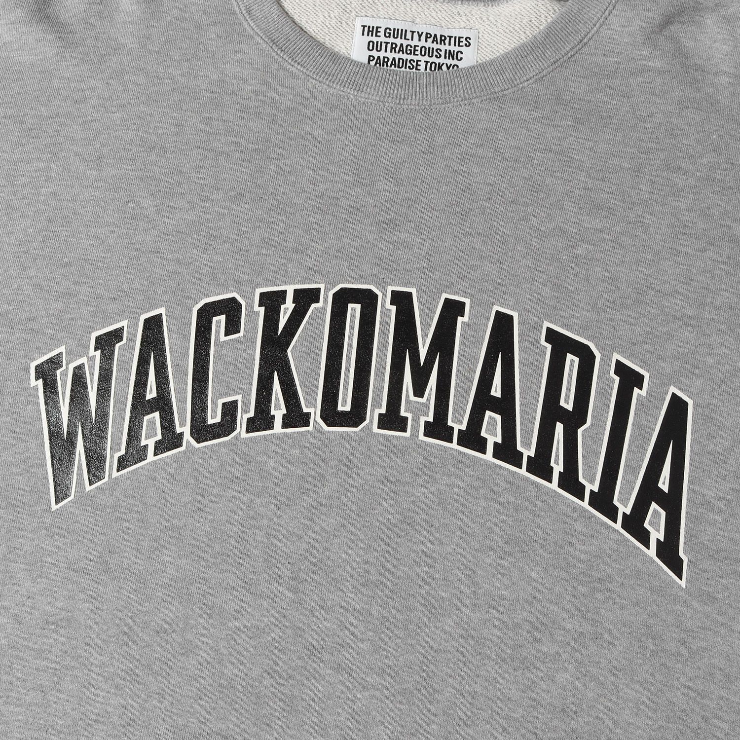 新品 WACKO MARIA ワコマリア スウェット サイズ:L 24SS アーチロゴ 