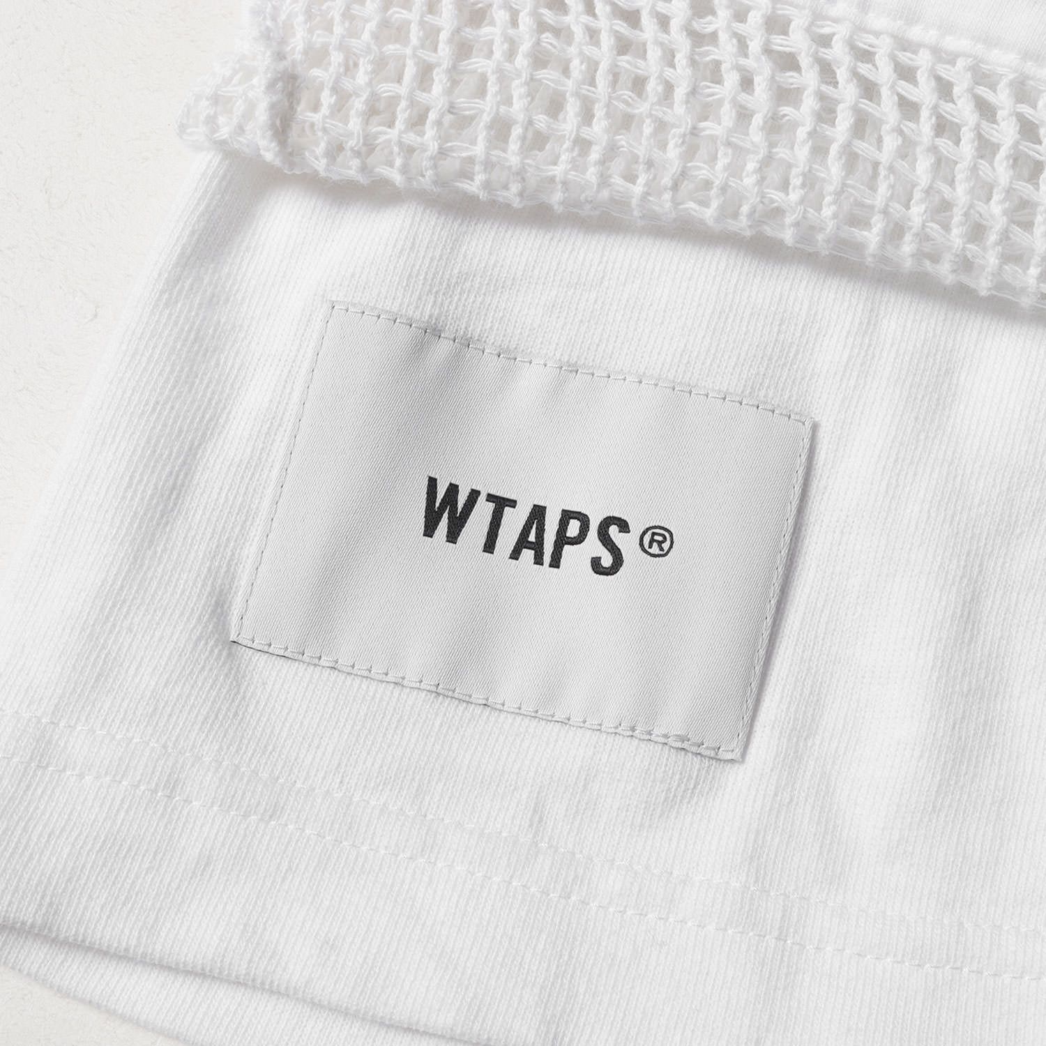 WTAPS ダブルタップス Tシャツ サイズ:M 24SS メッシュ レイヤード 