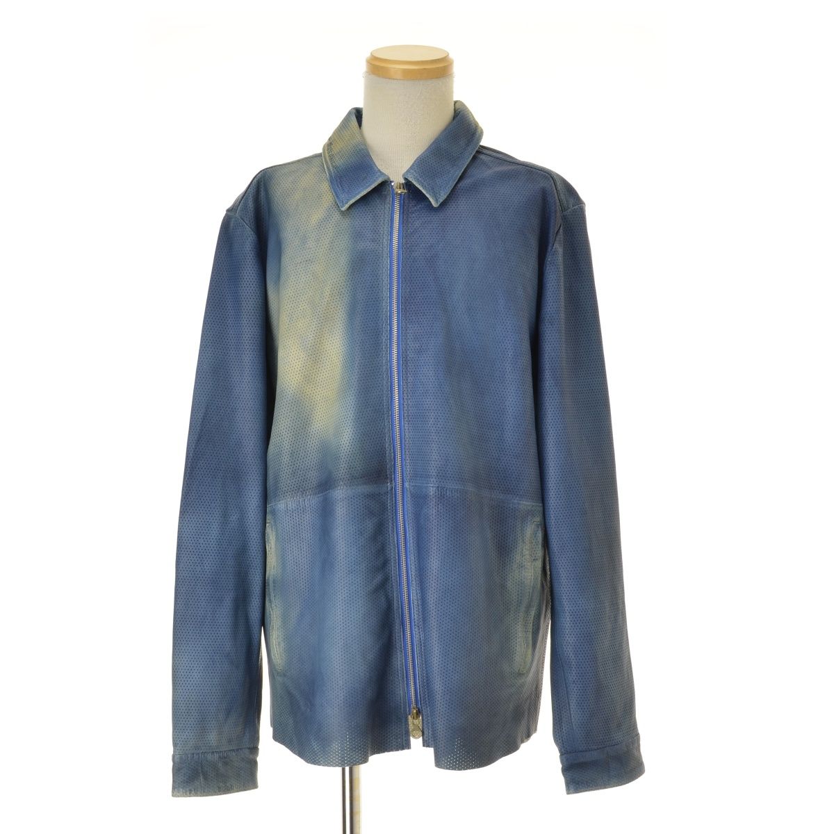 DIESEL】23SS A08807 L-CLIME シープスキン パンチングレザー 
