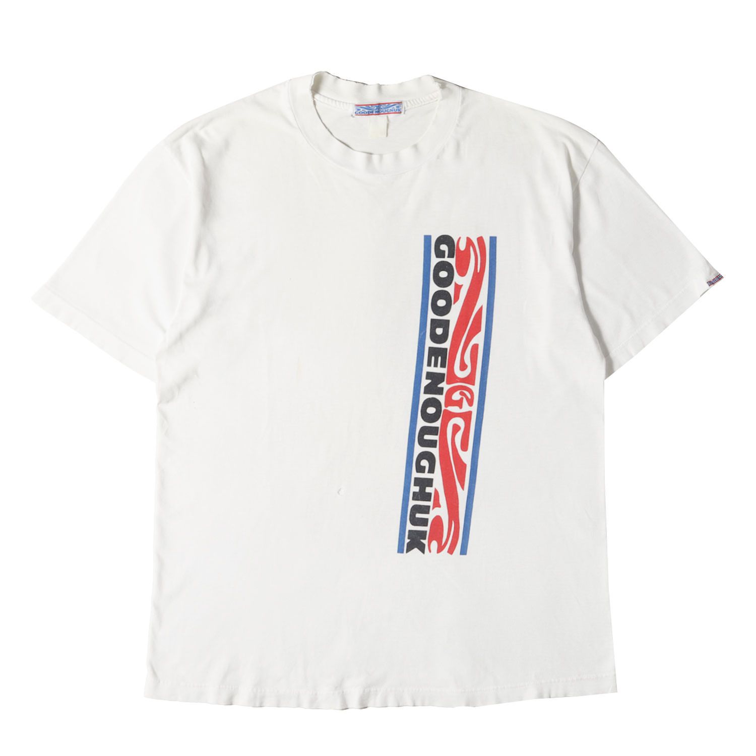 GOOD ENOUGH グッドイナフ 59241 90s GOODENOUGH UK トライバルロゴ T 