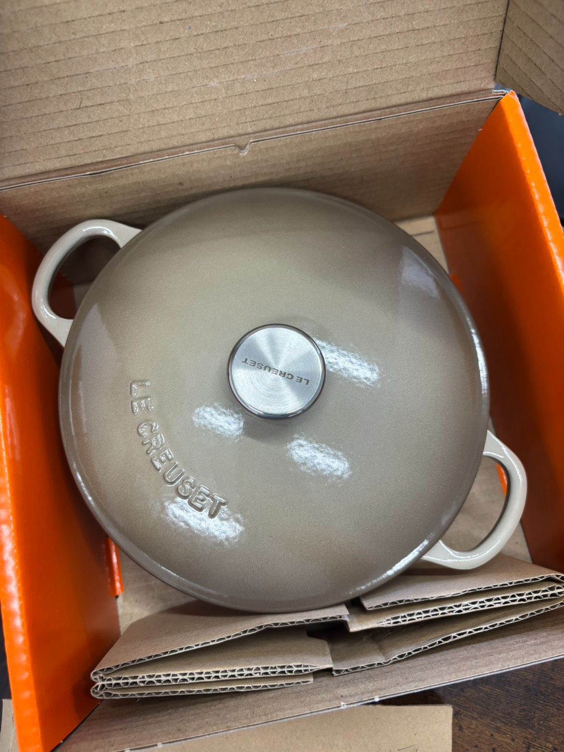 LE CREUSET スープポット 18cm LIN LINEN - メルカリ